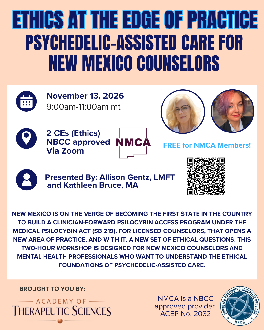 Ethics at the Edge of Practice: Psychedelic-Assisted Care for New Mexico Counselors