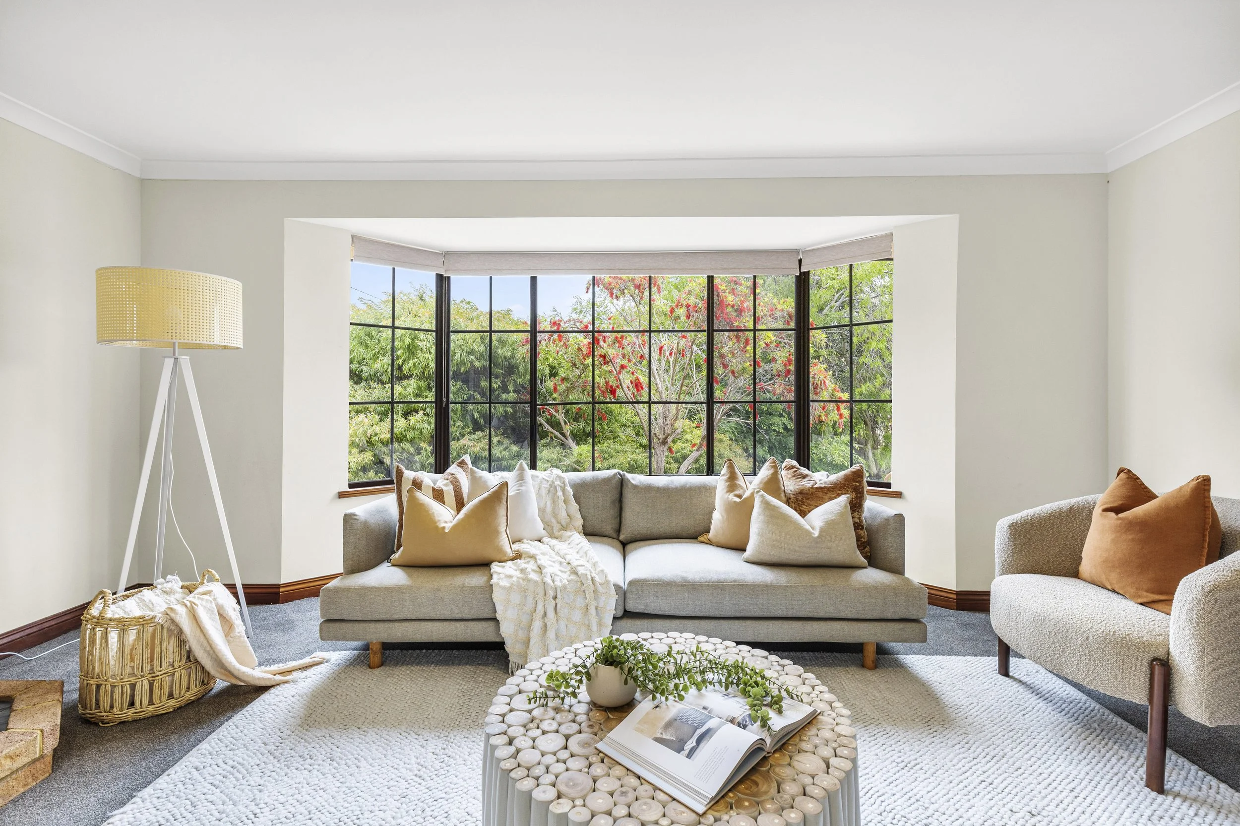 Living Room Home staging in Perth - Beam Home Staging