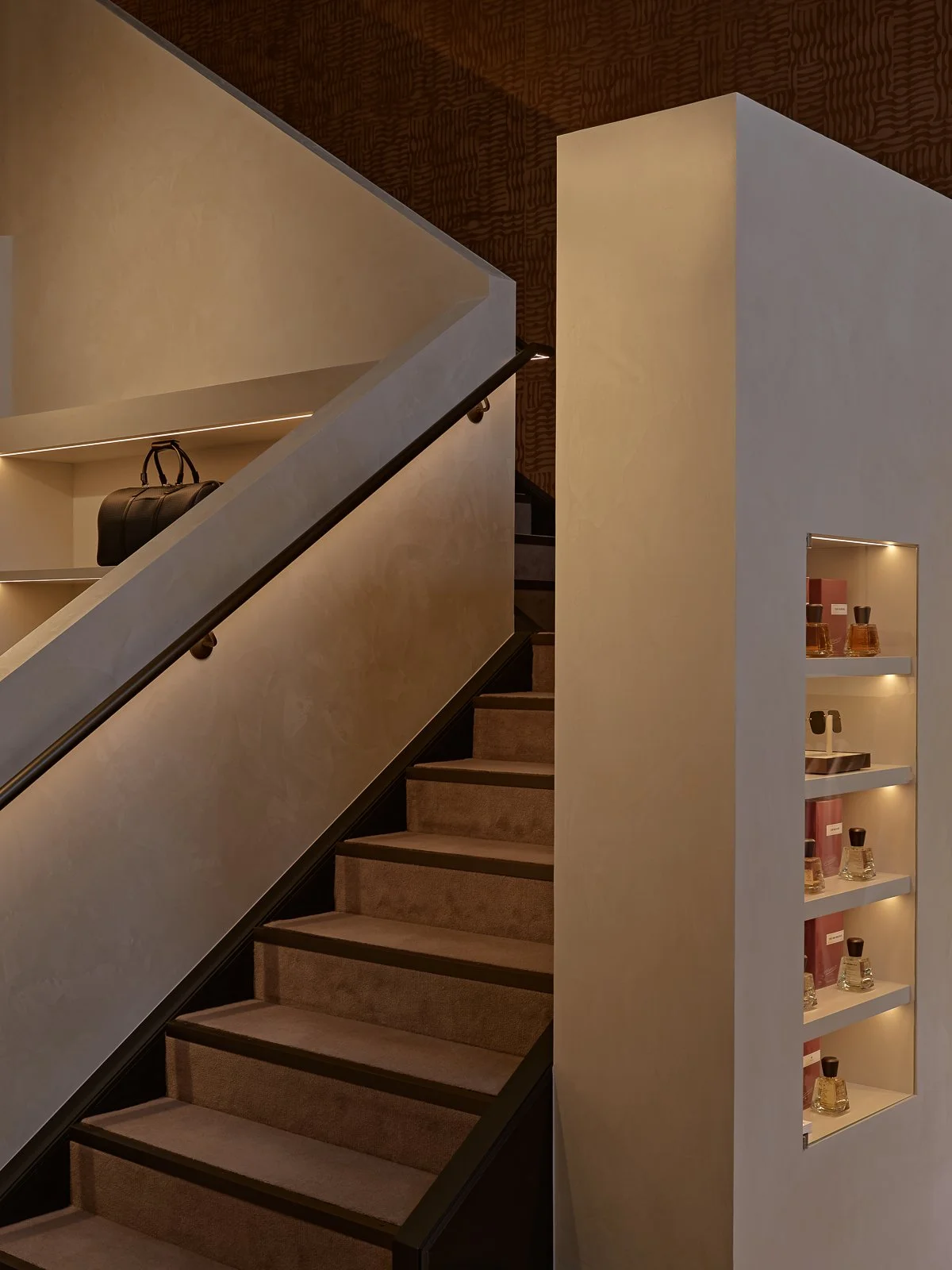 Custom retail display and interior design at Mitchell Ogilvie Brisbane