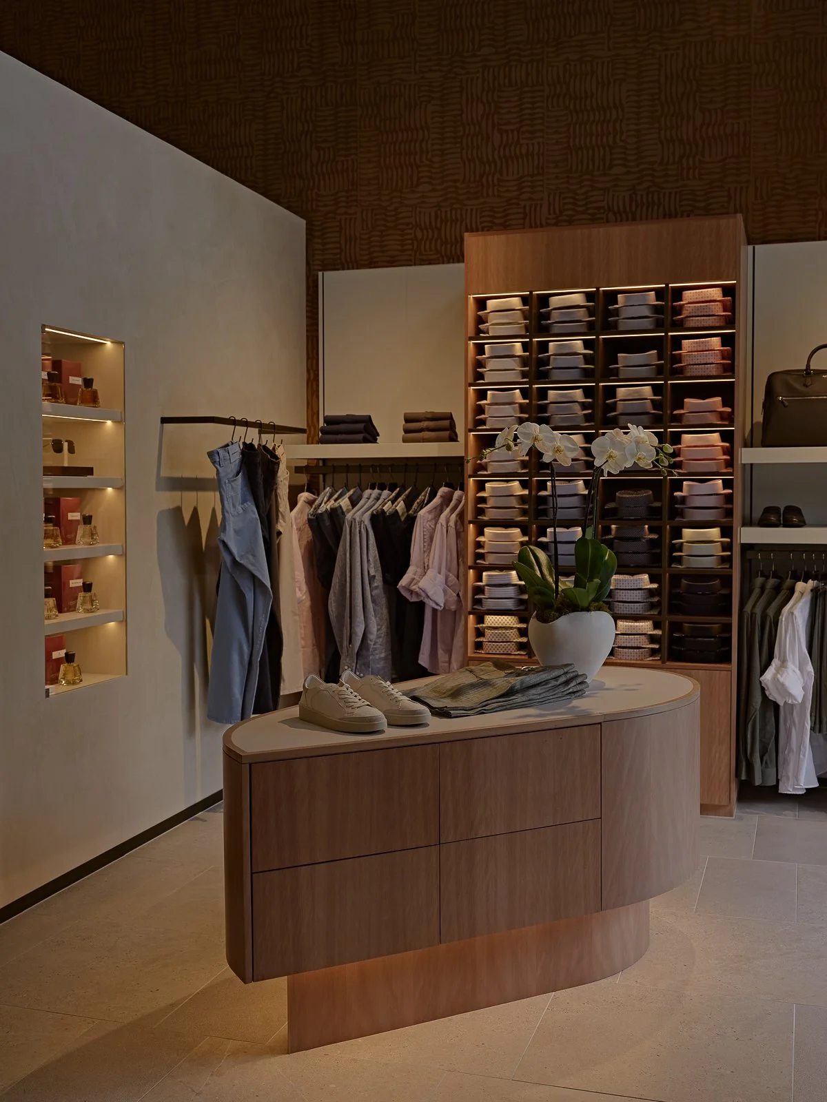 Luxury retail interior design at Mitchell Ogilvie Brisbane by Collectivus