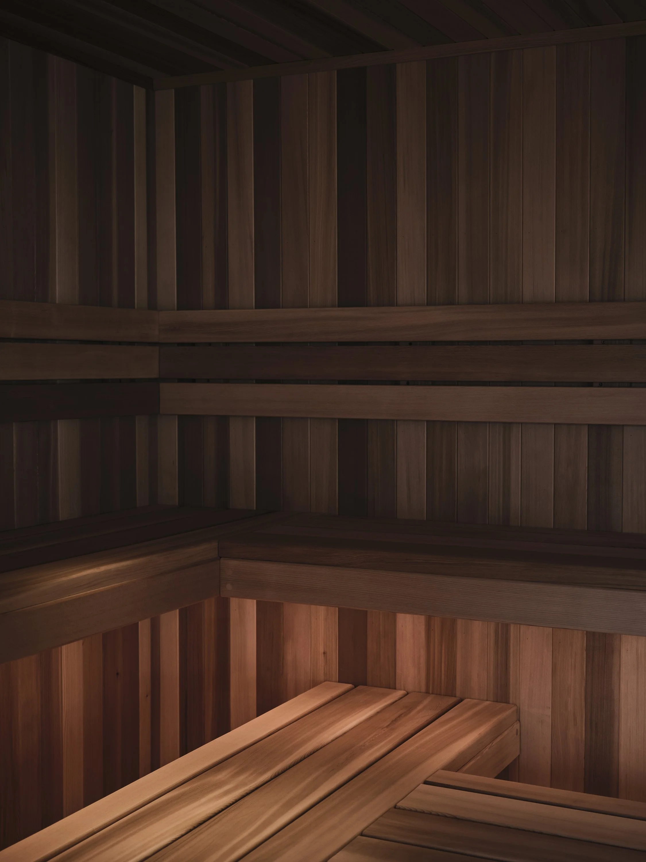 High-end sauna with city views in Melbourne