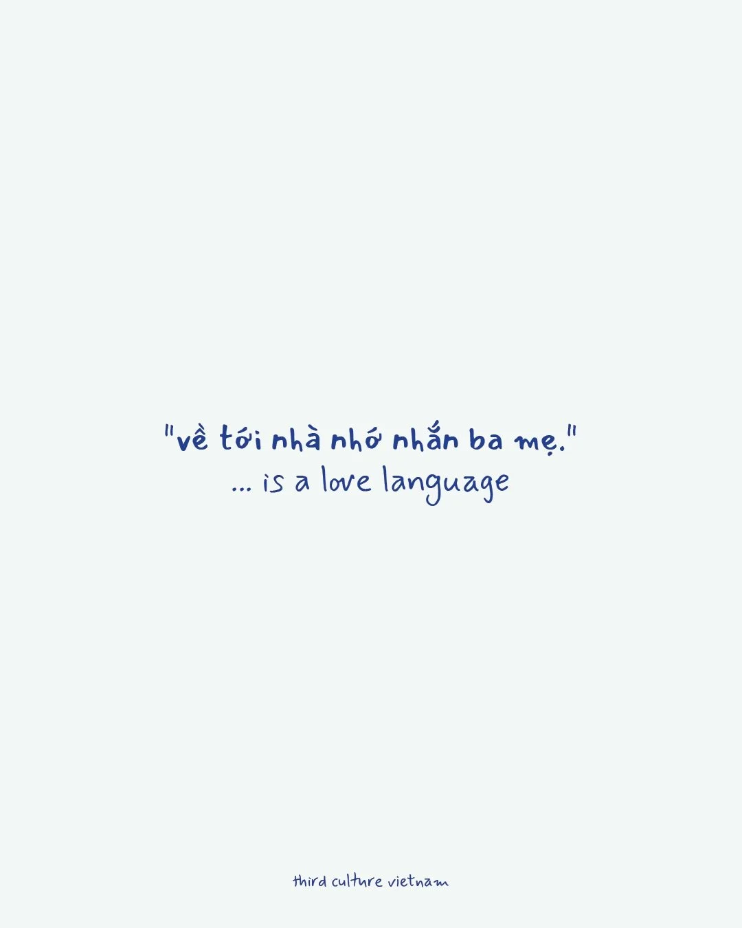 It took us years to realize our parents and loved ones weren&rsquo;t waiting for a message.

They were waiting to know we made it home safely.

The people who love us have always made room for us.

Sometimes, it looked like saving us a meal.

Our par