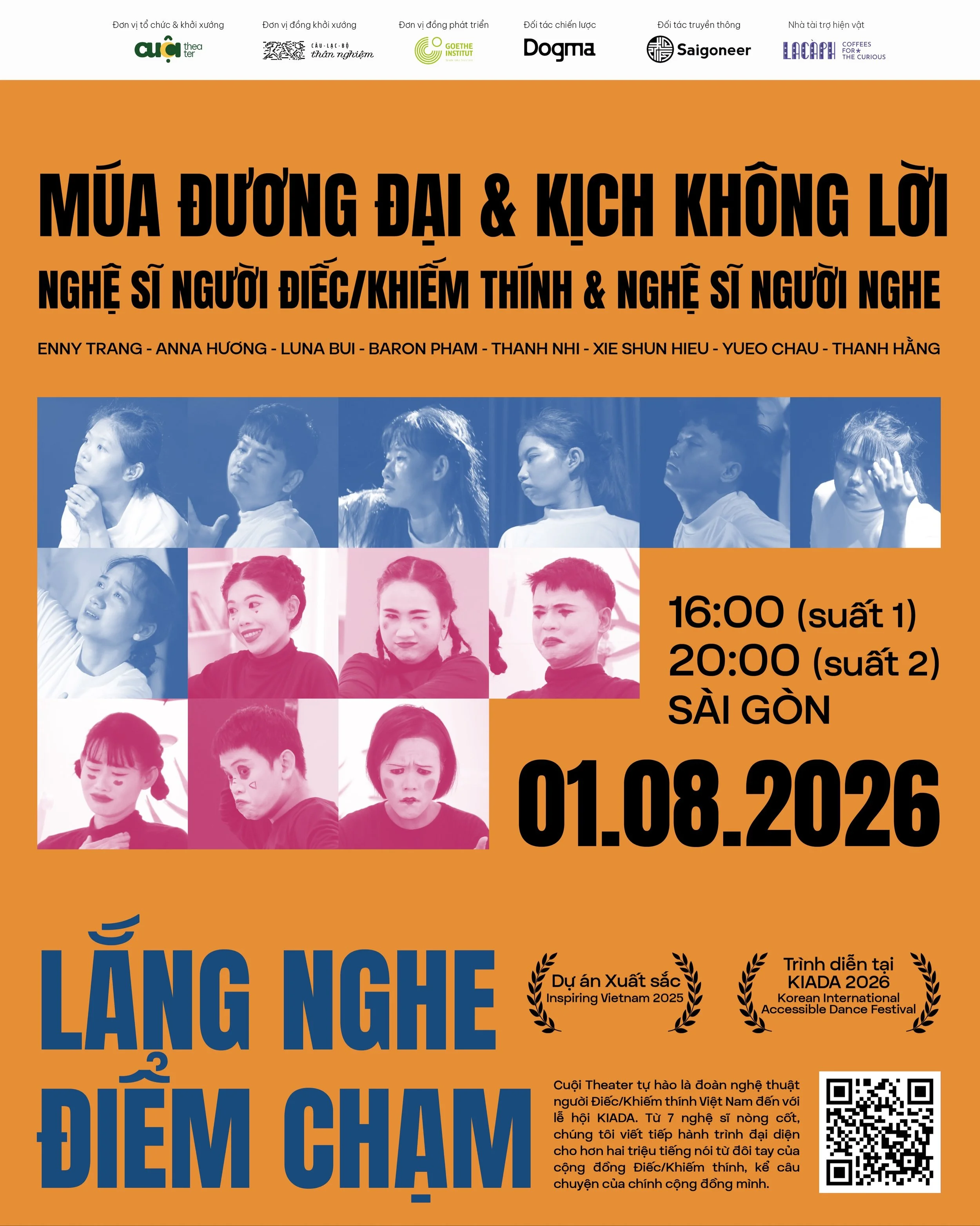Art has the power to connect us, even without words.

We&rsquo;re grateful to share The Echoes of Our Touch (Lắng Nghe Điểm Chạm), a contemporary dance and physical theatre performance created by Deaf and Hard of Hearing artists. Through movement, ex