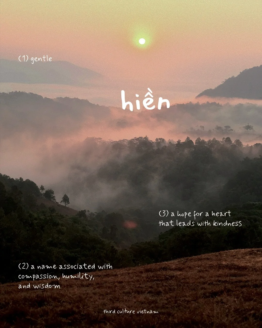 A Vietnamese name is often the first story we&rsquo;re given.

Some names reflect the changing seasons. Others honor virtues, health, kindness, or the hopes our families carried for us long before we could understand them.

Every name has a meaning, 