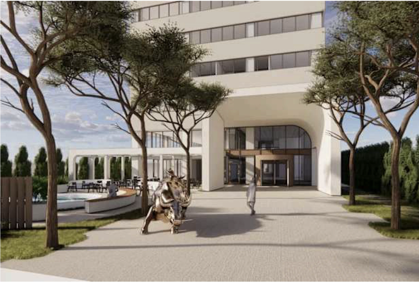 No bull, this developer just got a 33pc discount on an office tower.