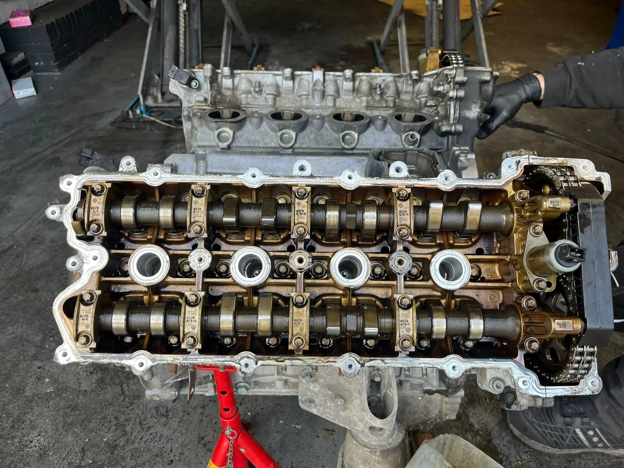 Porsche Cayenne 4.5 S engine rebuild