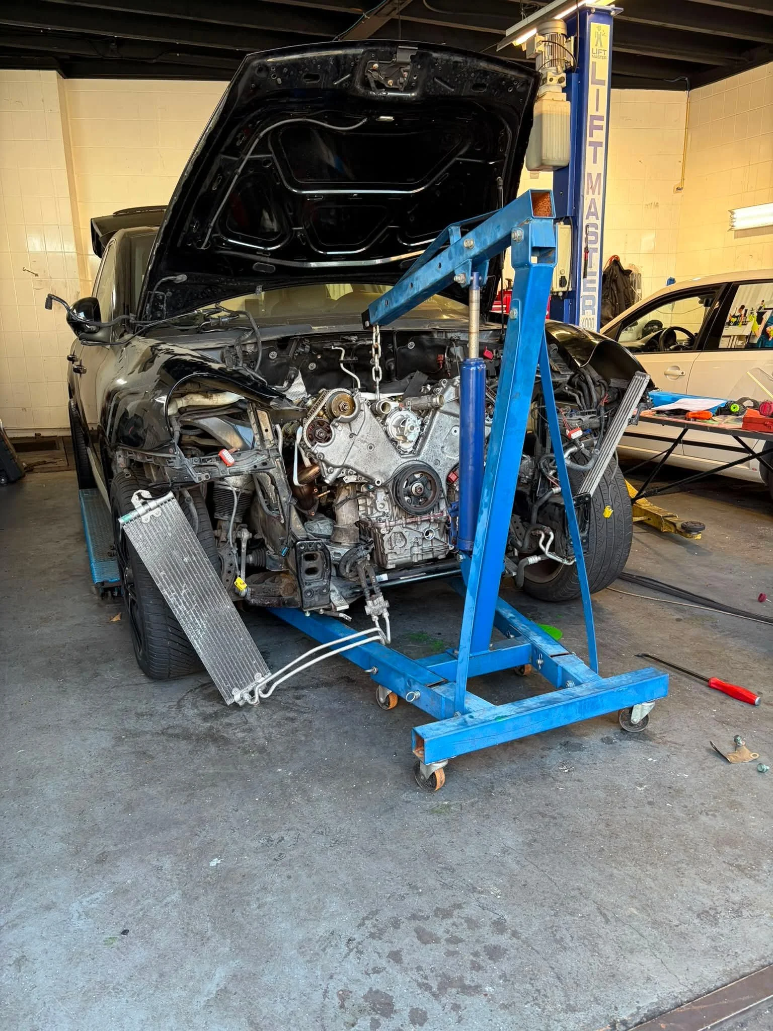 Porsche Cayenne 4.5 S engine rebuild