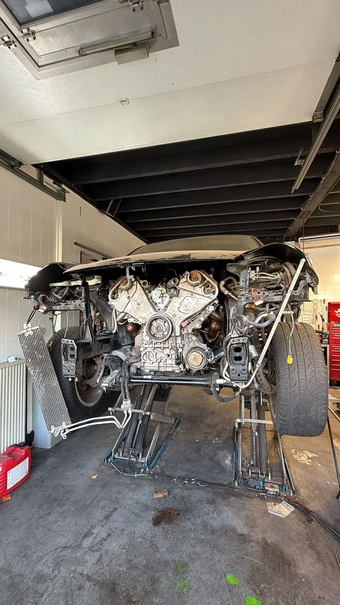 Porsche Cayenne 4.5 S engine rebuild