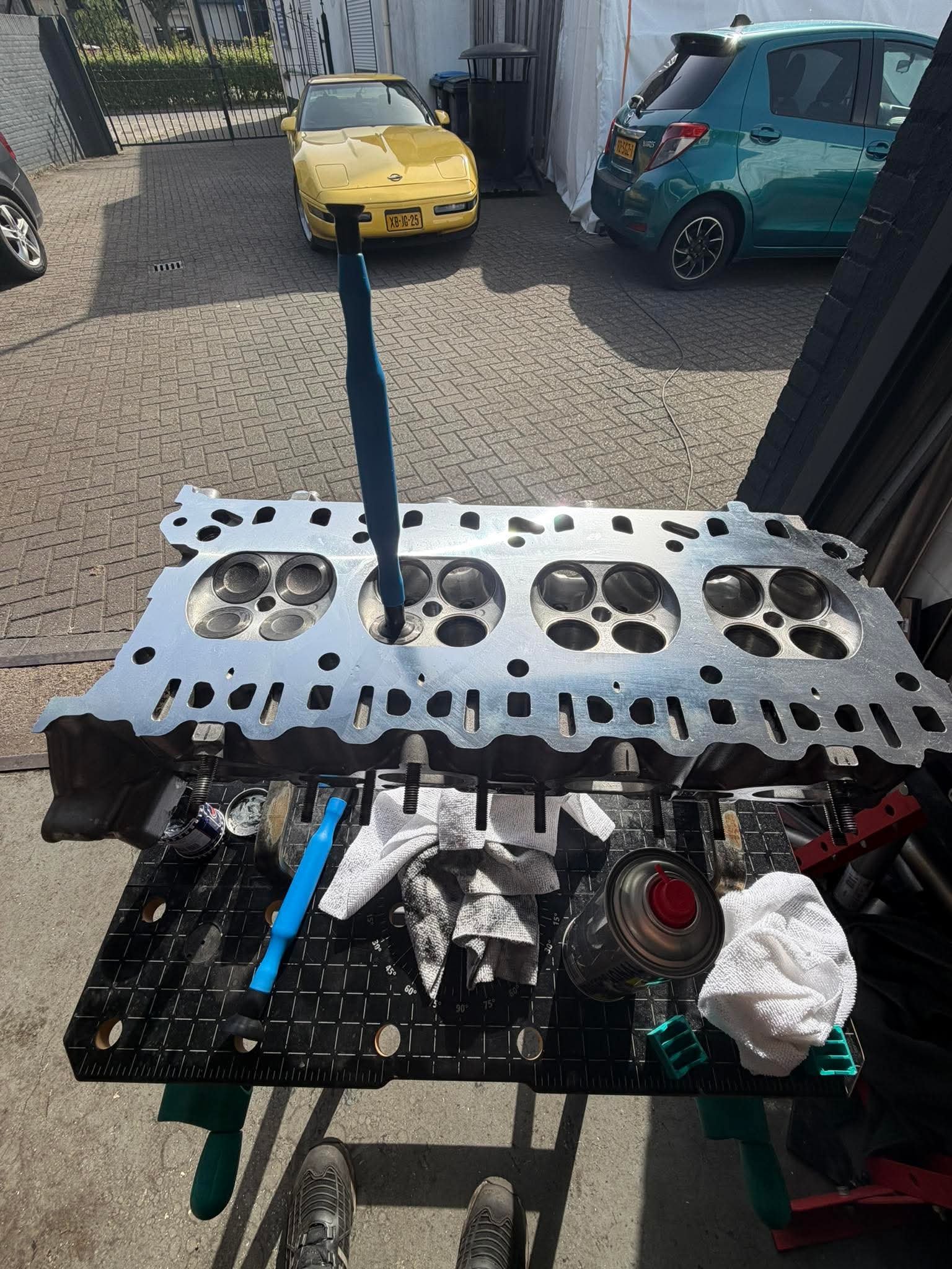 Porsche Cayenne 4.5 S engine rebuild