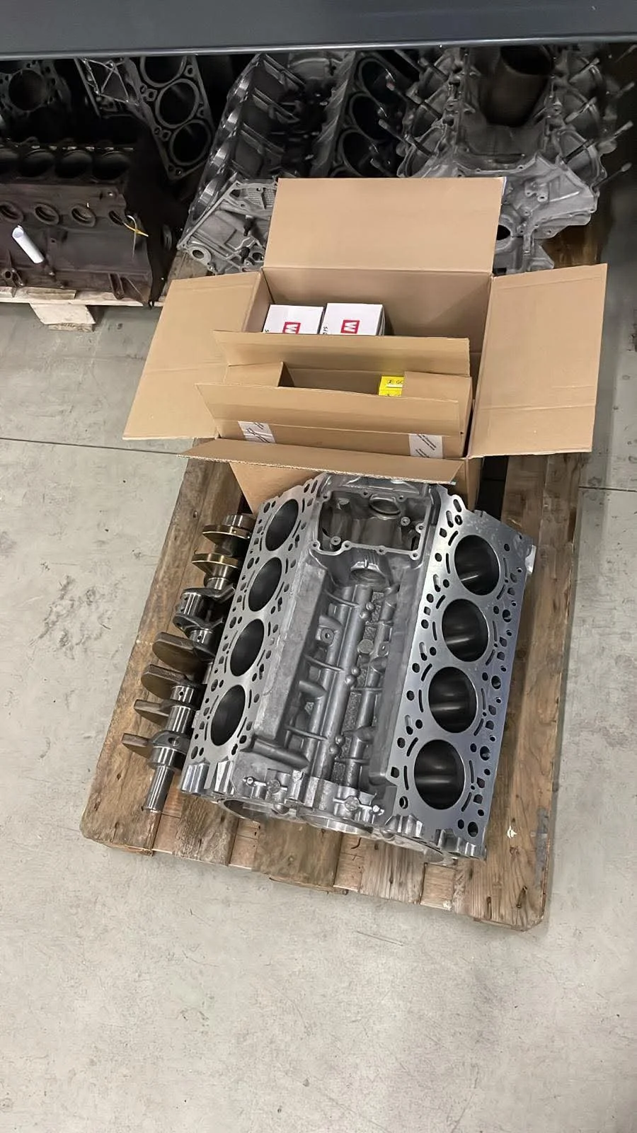 Porsche Cayenne 4.5 S engine rebuild