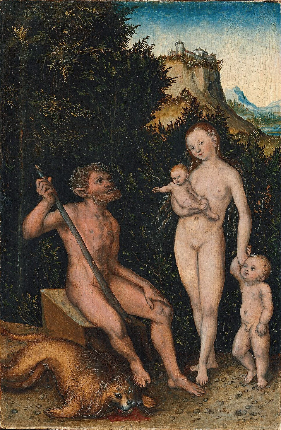Von Wilden Leuten, Satyrn und Nymphen