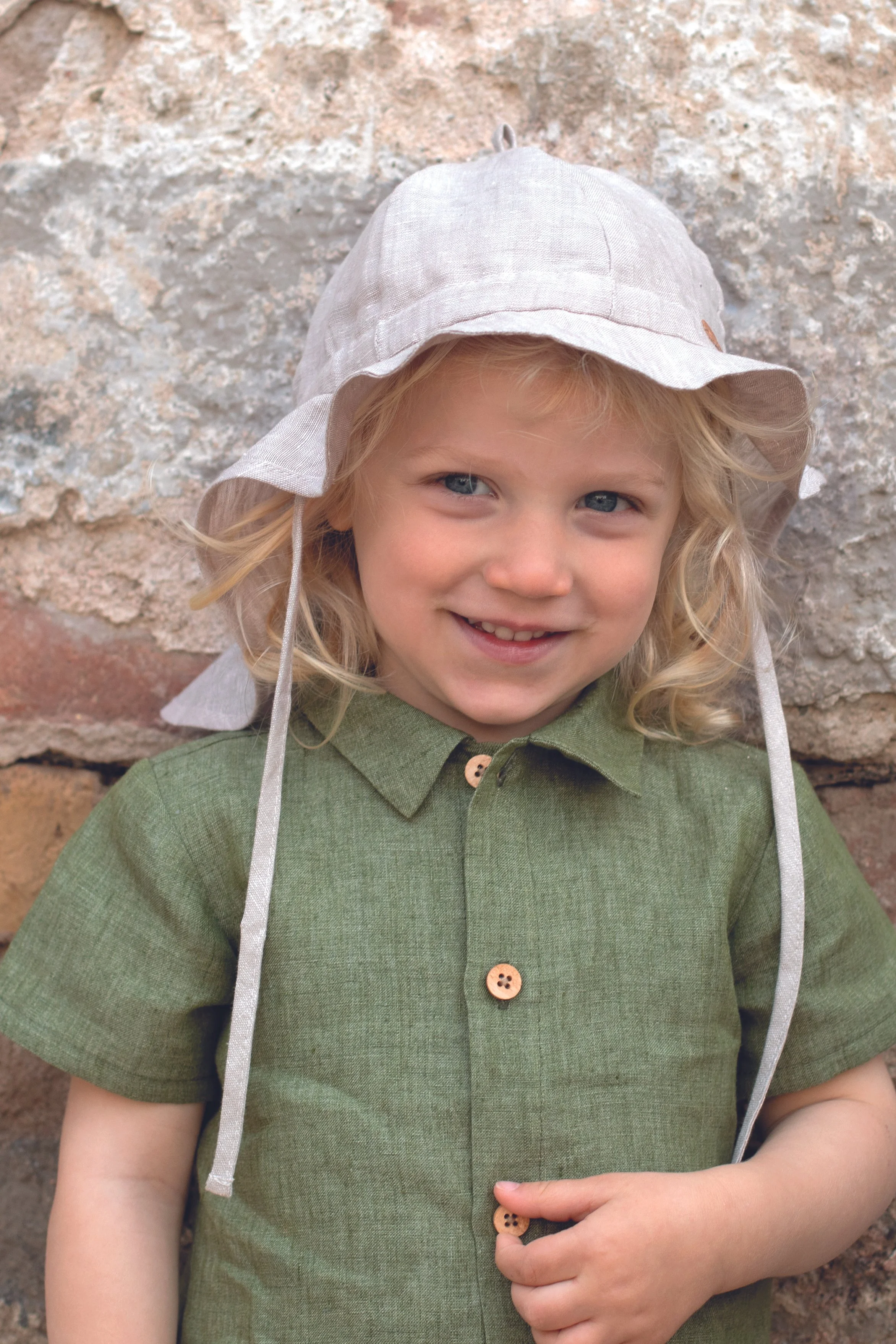 Sonnenhut aus Leinen von Pure Pure