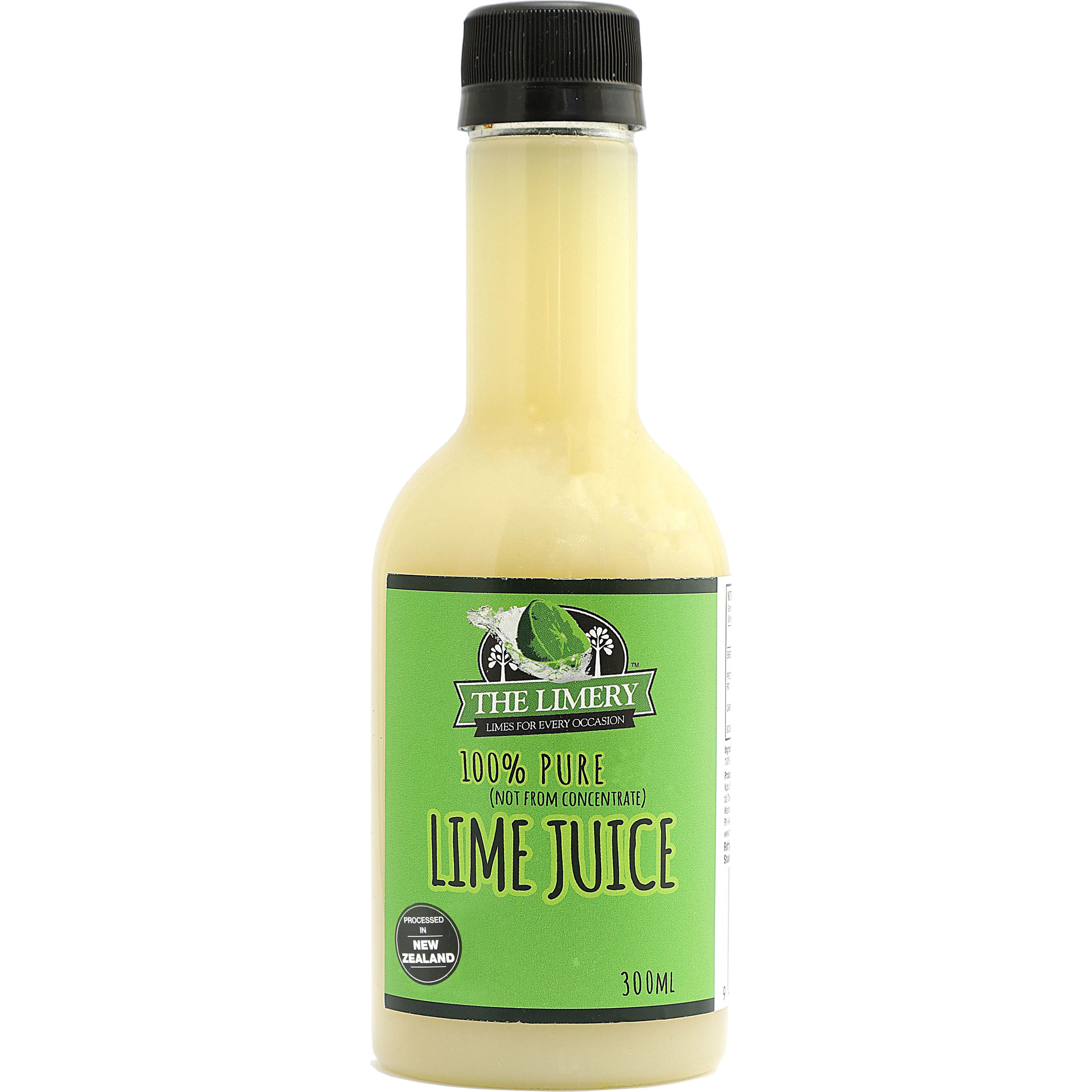 The Limery 100% Pure NZ Lime Juice 300ml
