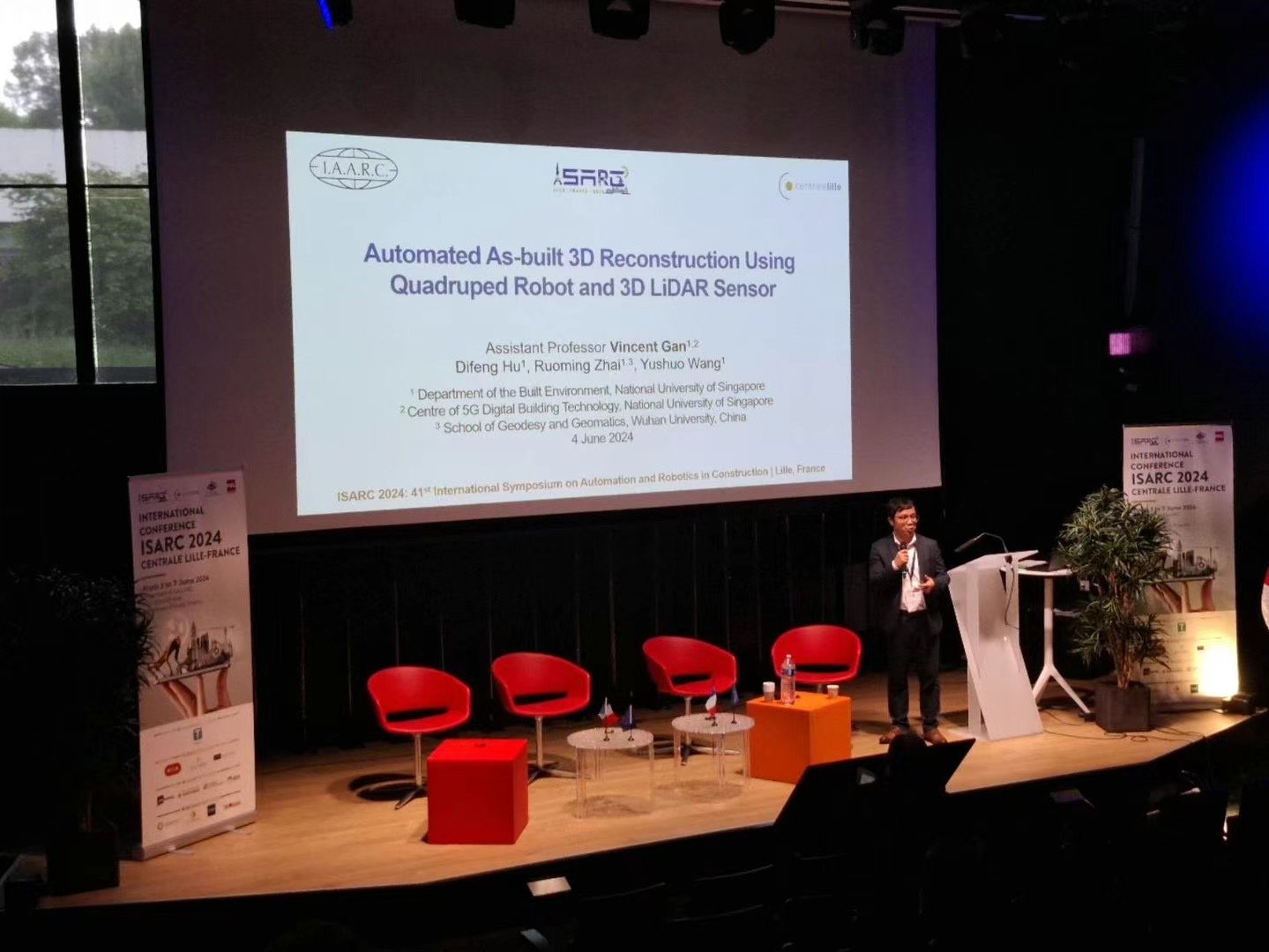 International Symposium on Automation and Robotics in Construction, Lille, France