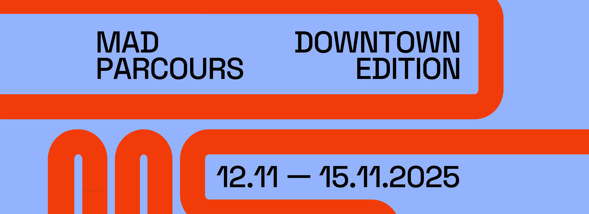 Logo with stylized black text on an orange background that reads 'JOLLY PARCOURS' with the word 'JOLLY' displayed prominently in a bold, artistic font.