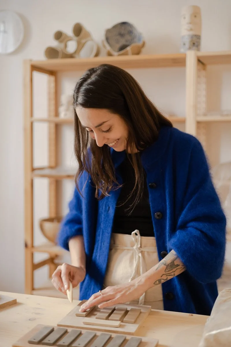 Anna Tou Ceramic Ceramics Atelier Workshops Designer Collectible Objects Interior Design