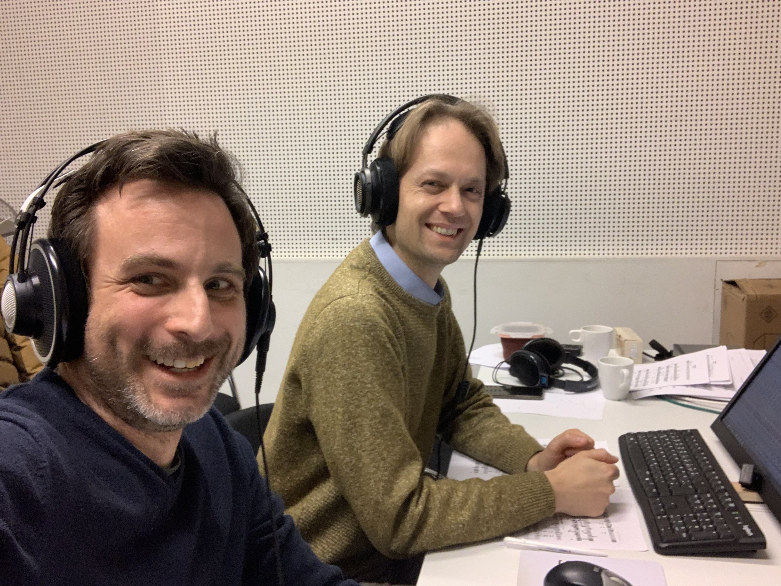 With balance engineer Dirk Fischer at Siemensvilla Berlin