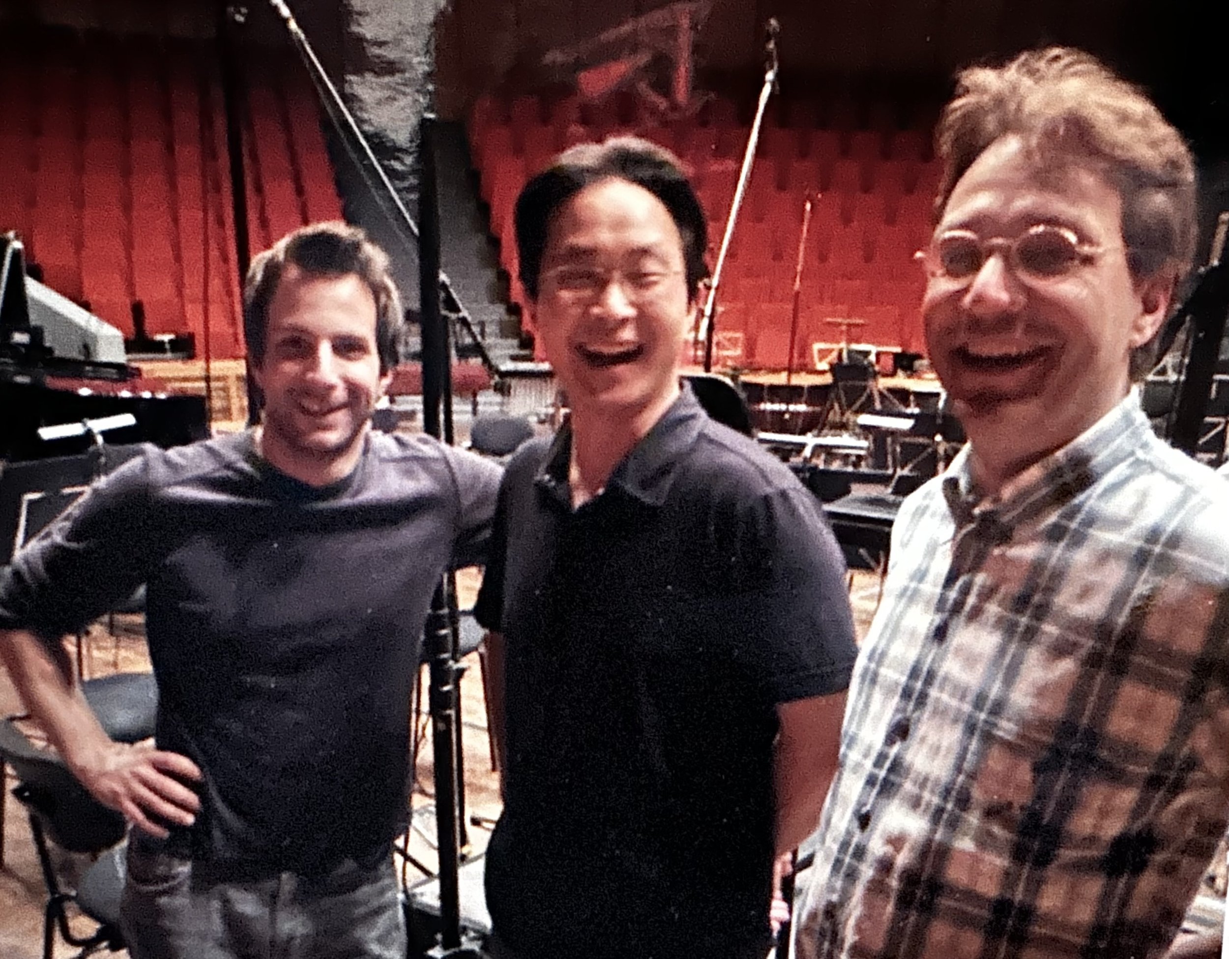 Back in 2006... with Jin Choi and Christian Zimmerli during the recording of the Gothic 3 game score in Bochum