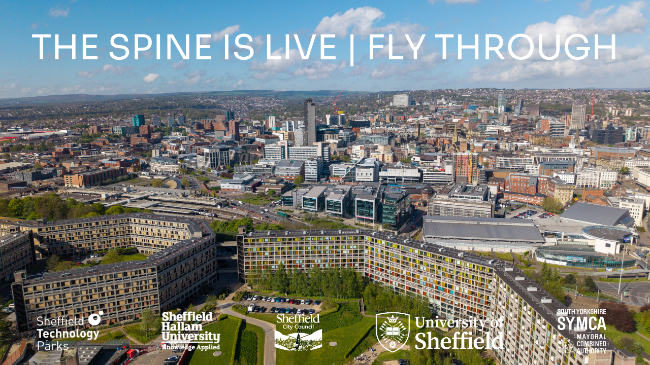Fly-through Sheffield Innovation Spine