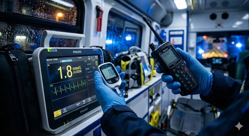 hypoglycaemia in intoxication support remote clinical decision