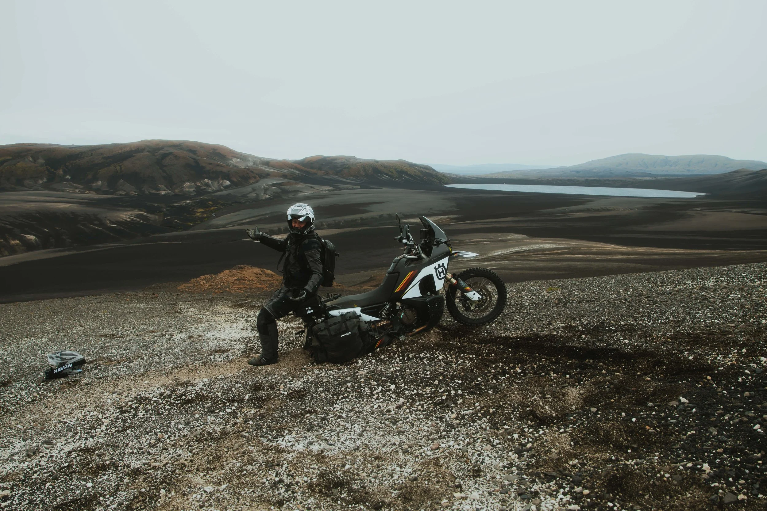 Enduristan Monsoon Evo in iceland - Get 10% discount with code FRANKEETHESLEDRIDER