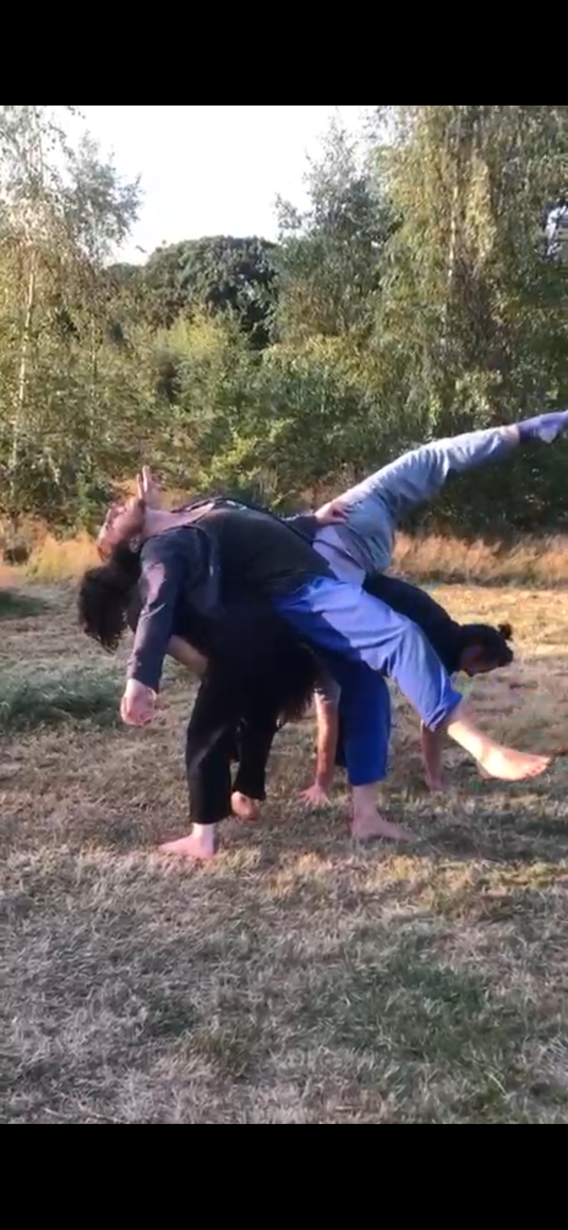 contact improvisation outdoor nature jam 