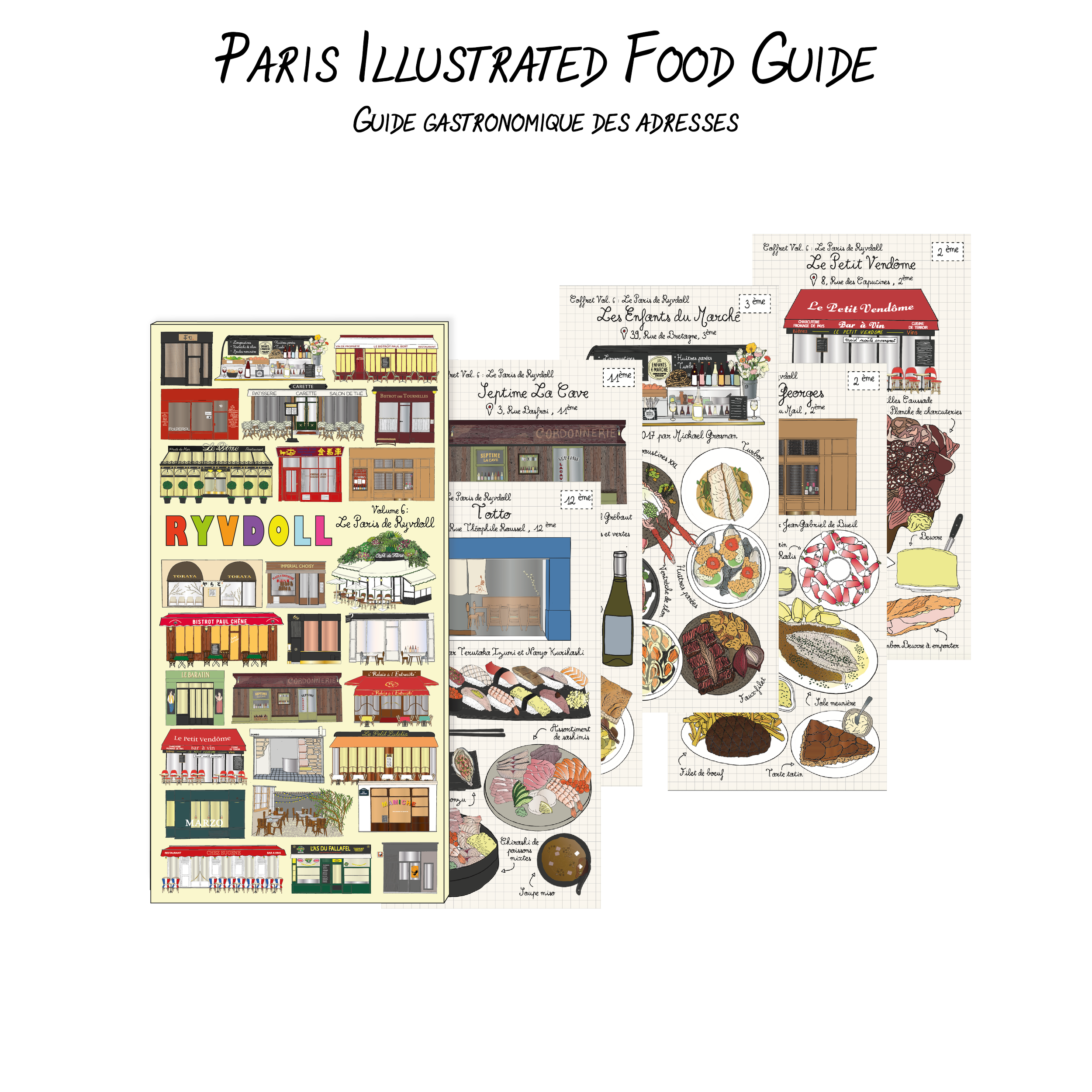 Magnetic Fashion Paper Doll Paris handmade in France