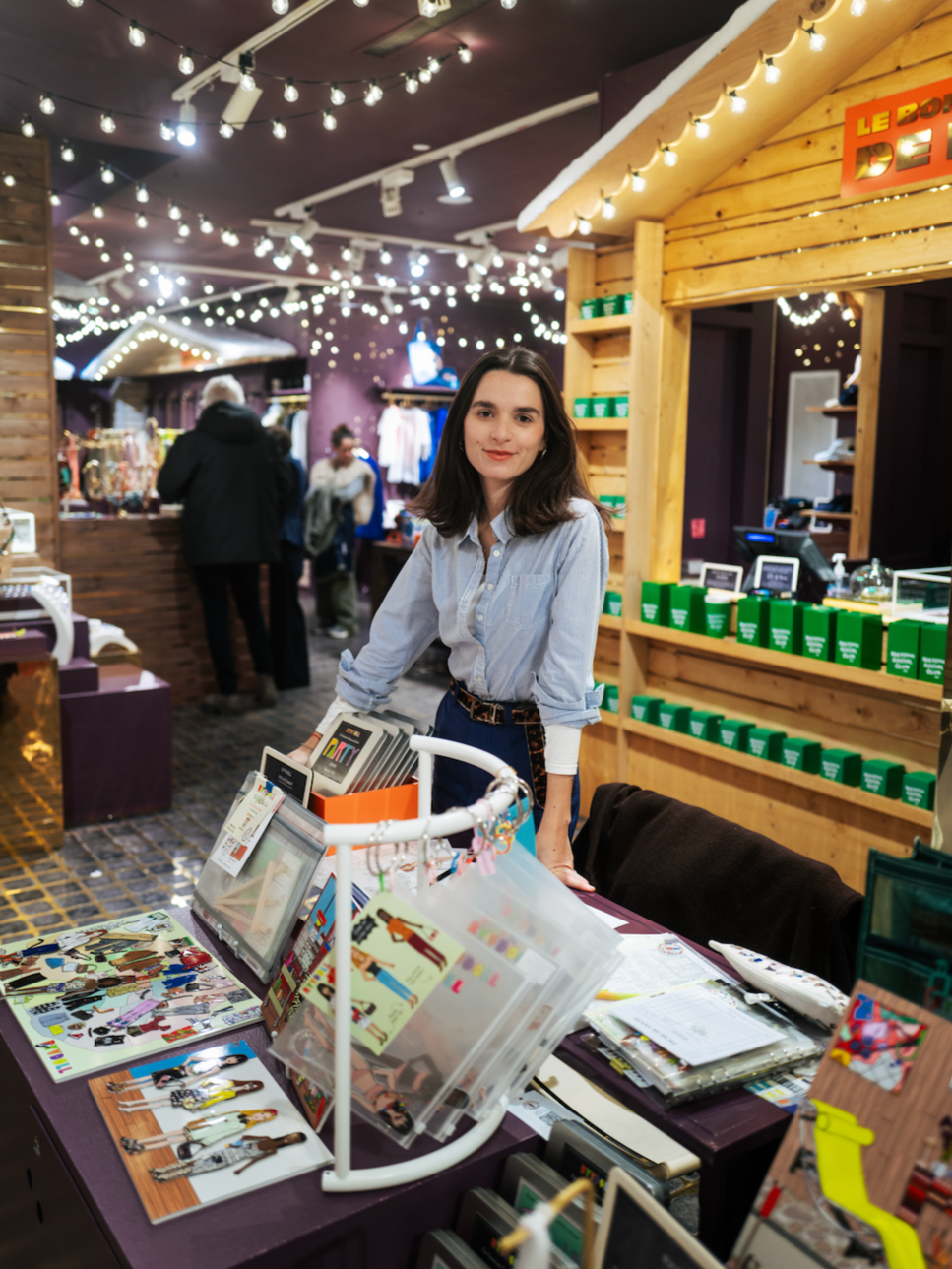 Ryvdoll At Le Bon Marché for Christmas