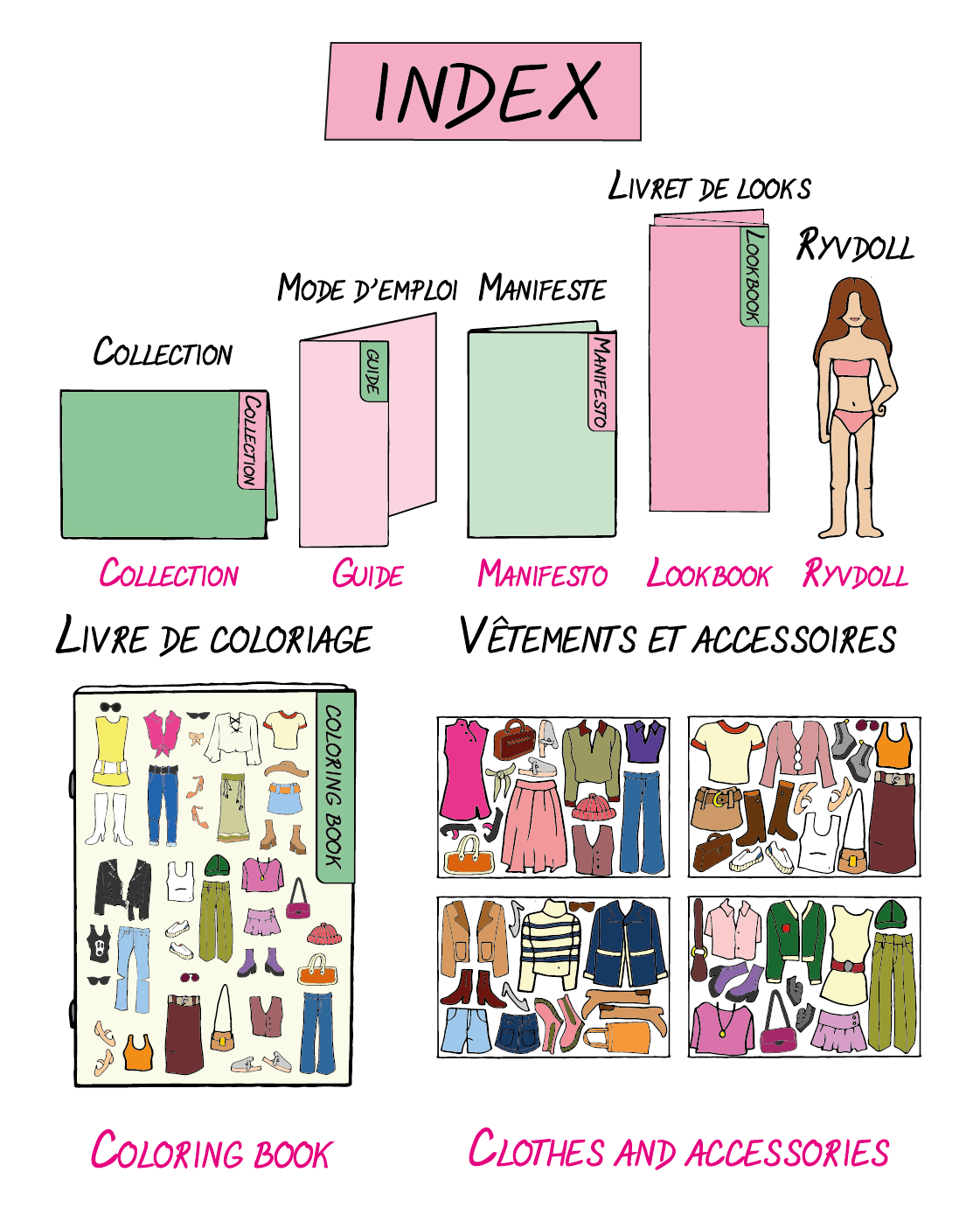 The coloring book is included inside Volume 9 of the Coffret !