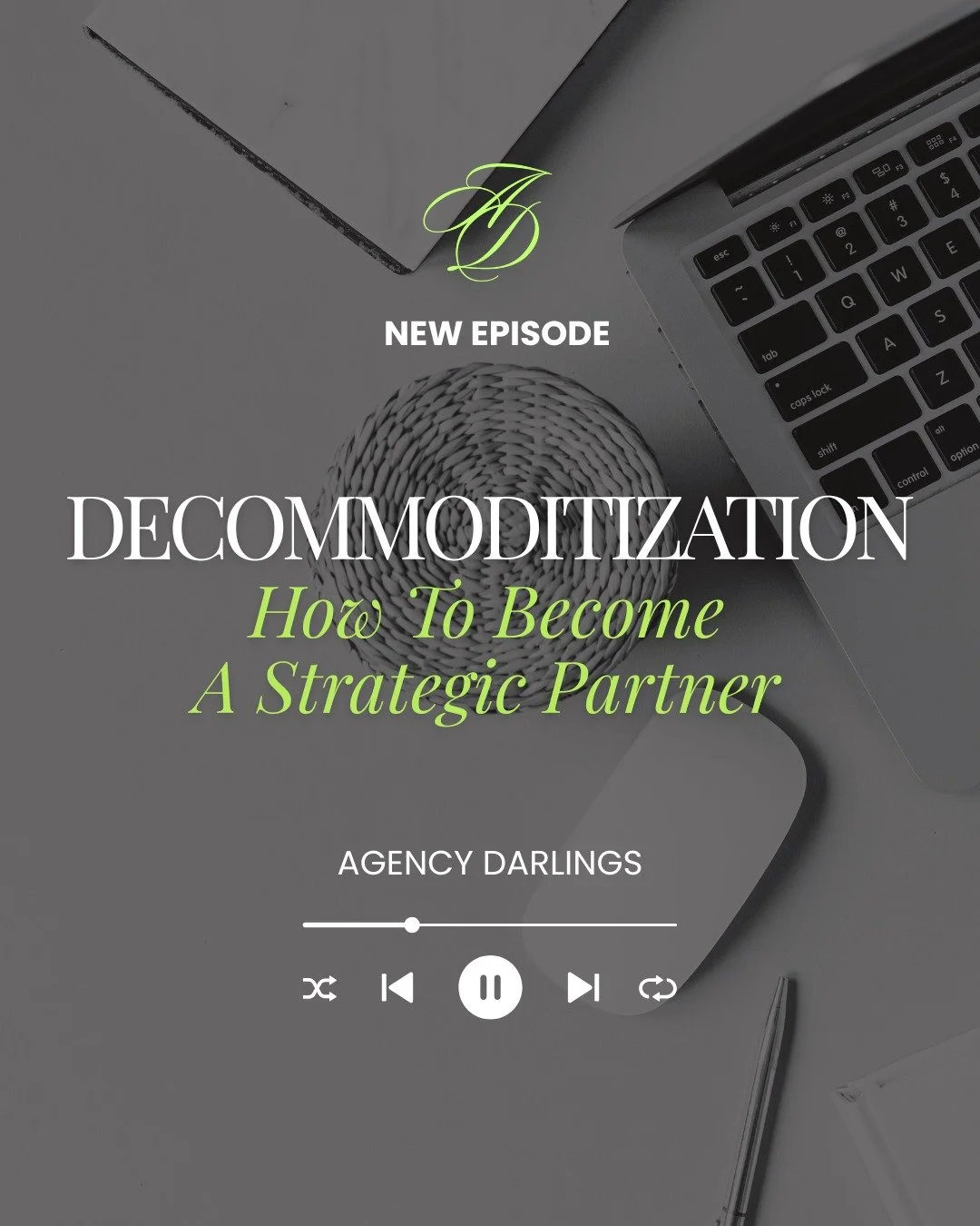 We’ve all done it — said yes to a client who wasn’t the right fit, offered every service under the sun, or tried to sound “collaborative” when every agency says the same thing. 🙃
Commoditization: it’s the silent