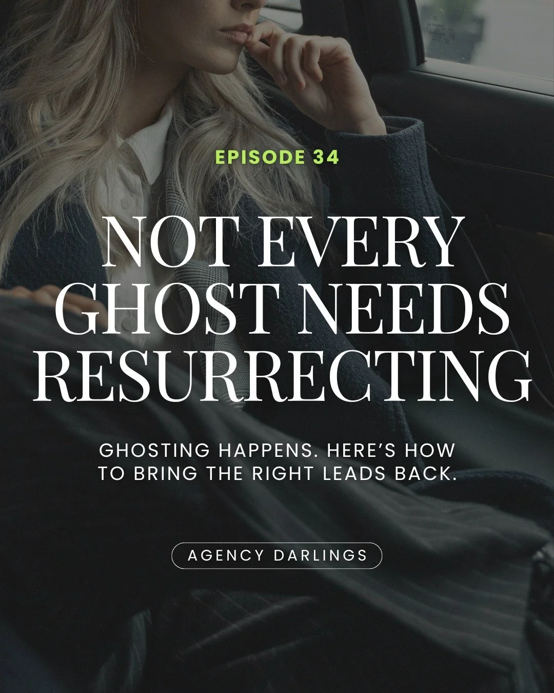 Ghosting isn&rsquo;t just for bad Tinder dates, darling. 👻

We&rsquo;ve all had it happen &mdash; you nail the discovery call, the vibe is right, and then&hellip; silence. No follow-up. No next steps. Just a lead disappearing into the business void.