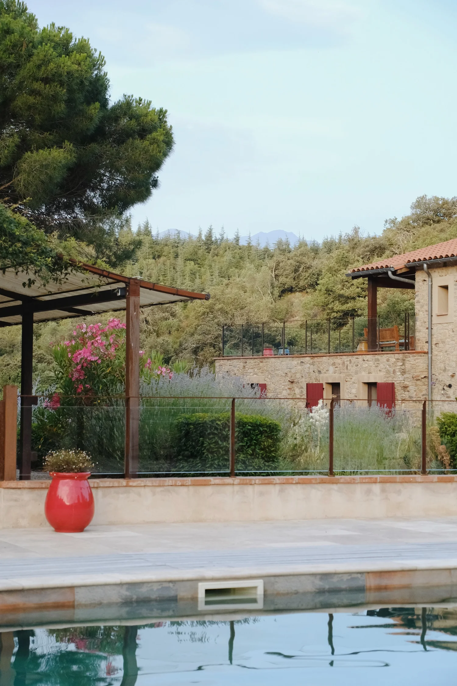 Mediterranean gardens at or near Domaine Madrona
