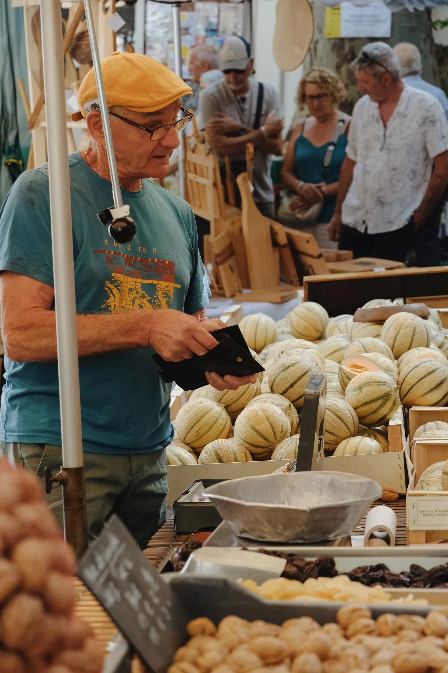 Saturday market at or near Domaine Madrona