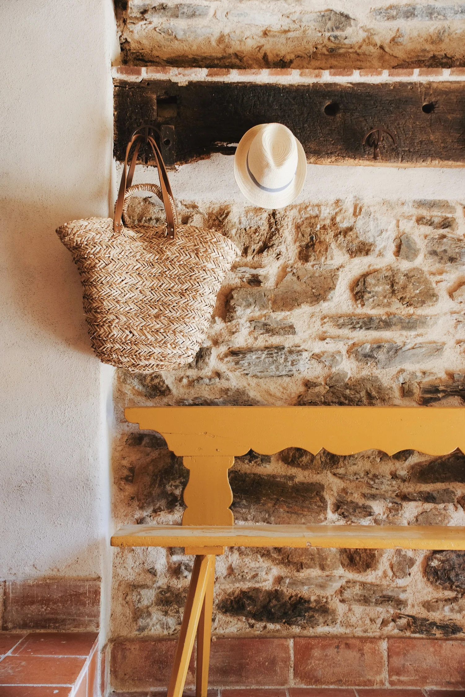 Details and furnishings inside Domaine Madrona