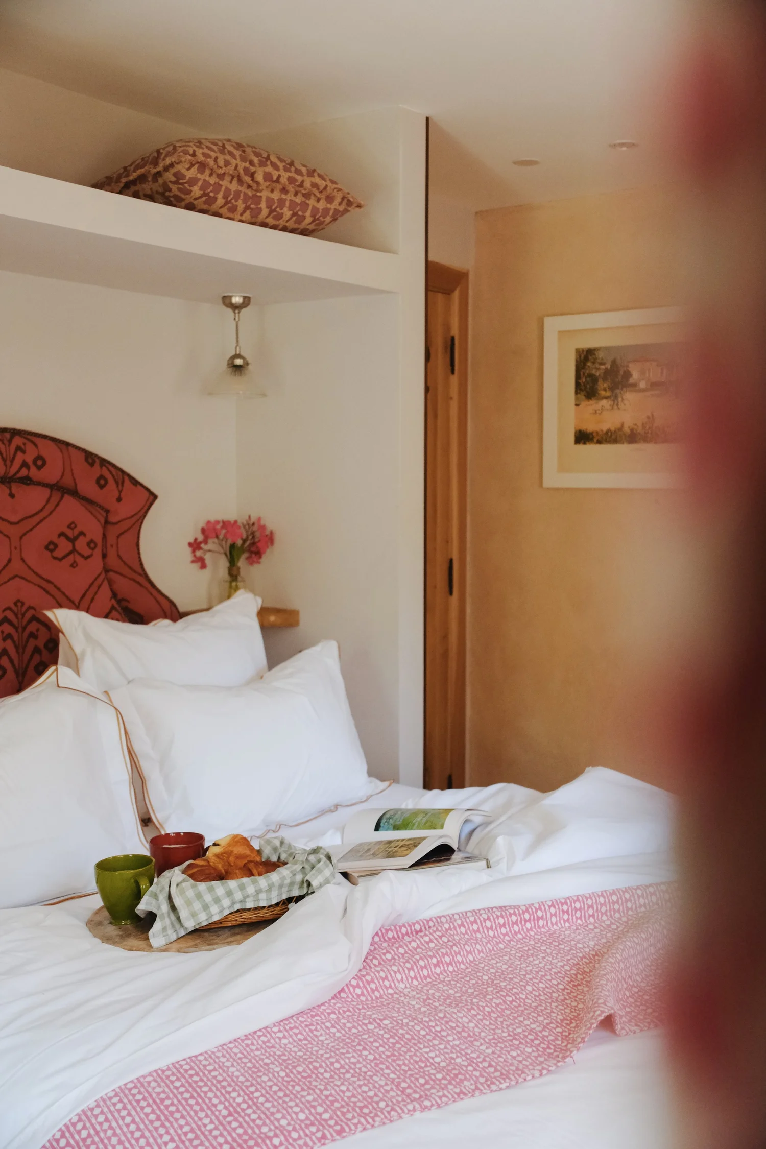 Breakfast in bed at or near Domaine Madrona