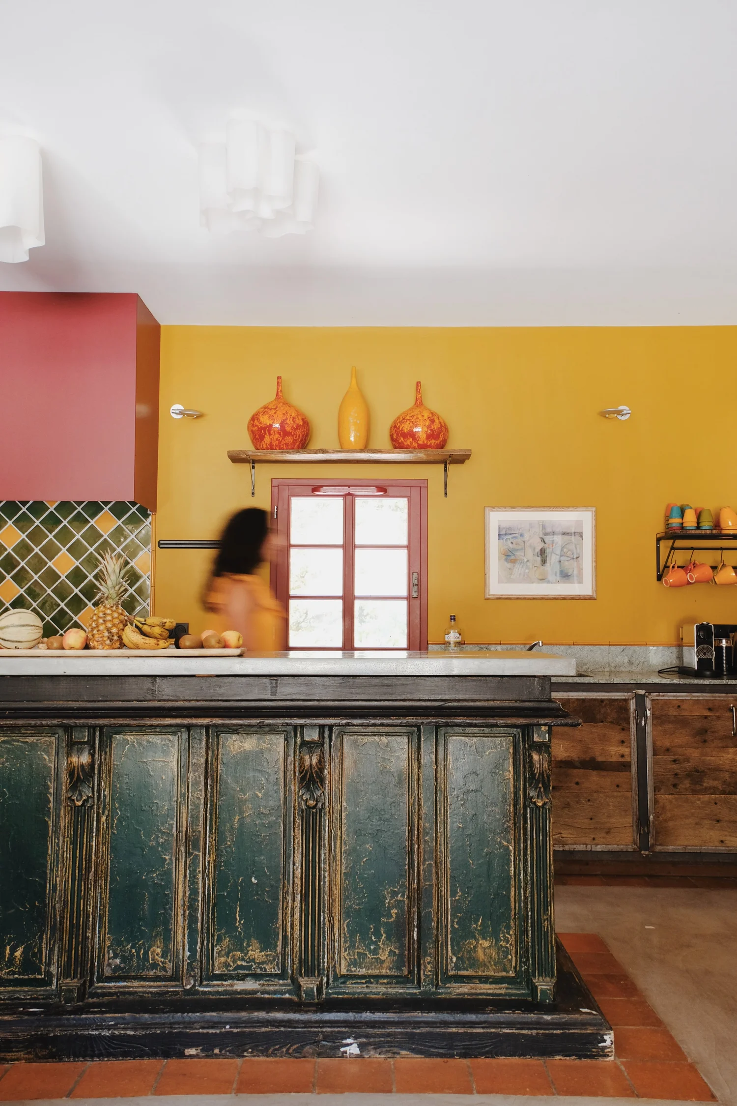 Farmhouse kitchen at or near Domaine Madrona
