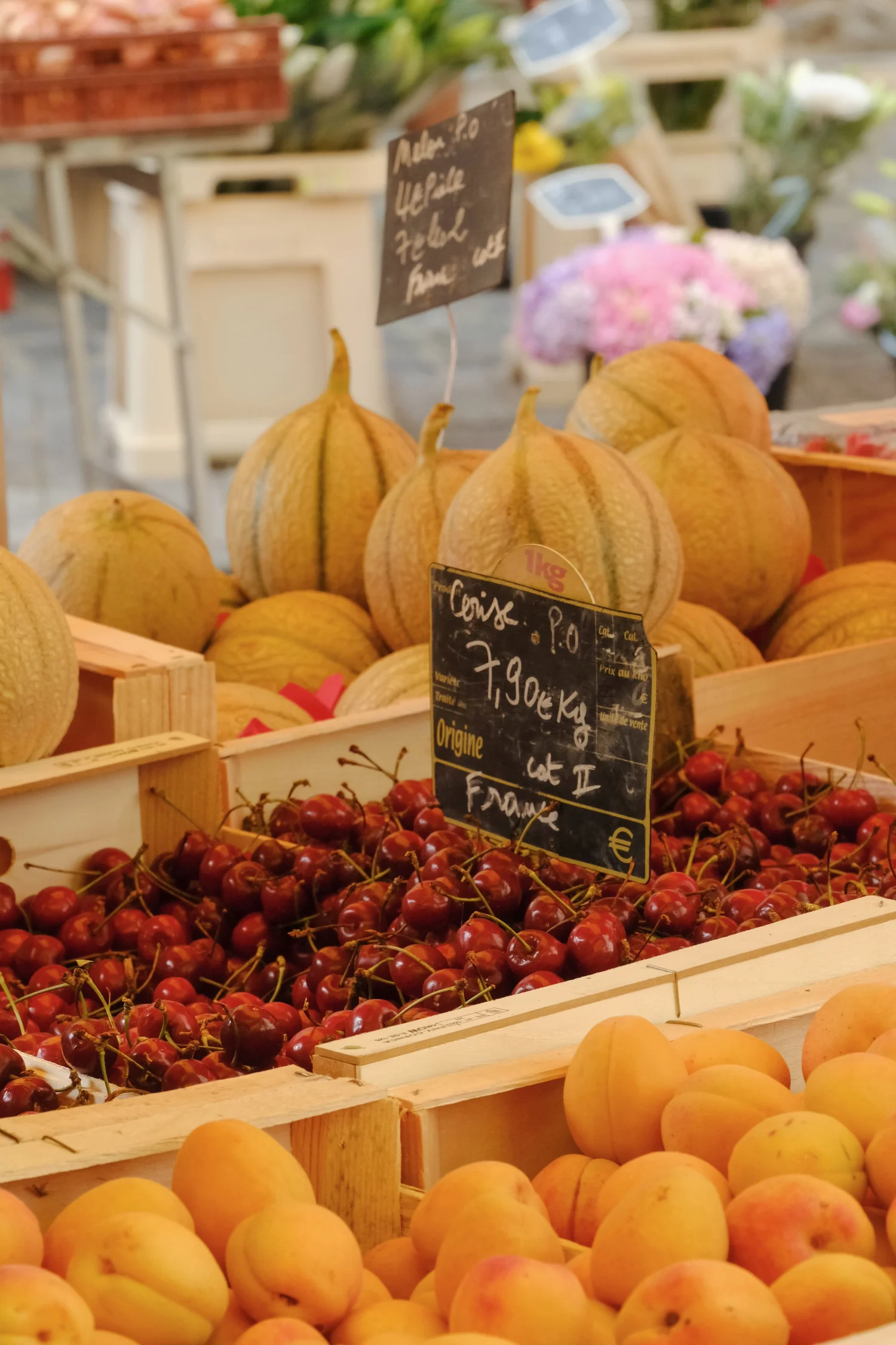 Saturday market at or near Domaine Madrona