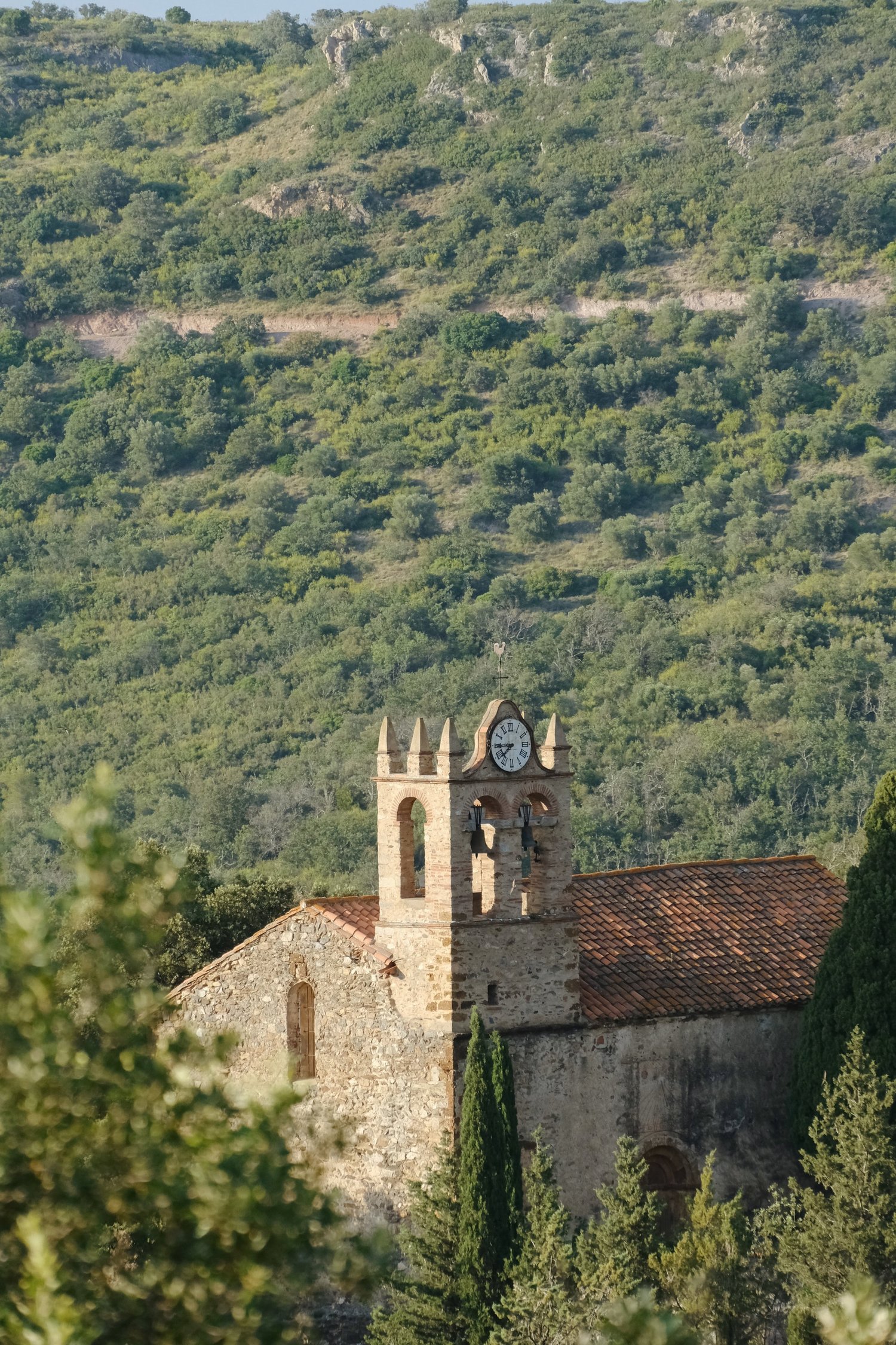 Castelnou village at or near Domaine Madrona