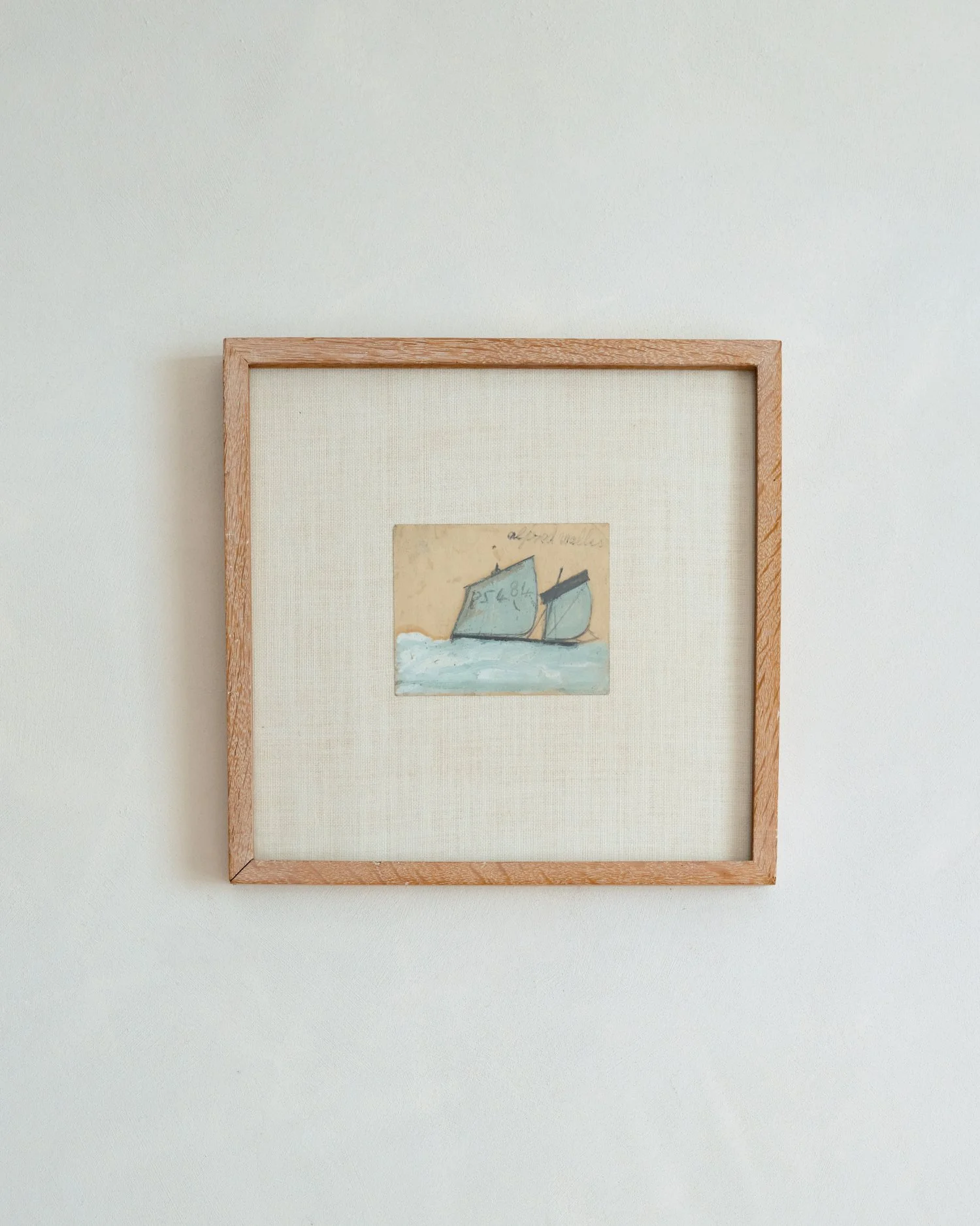 Small Lugger by Alfred Wallis, 1928
