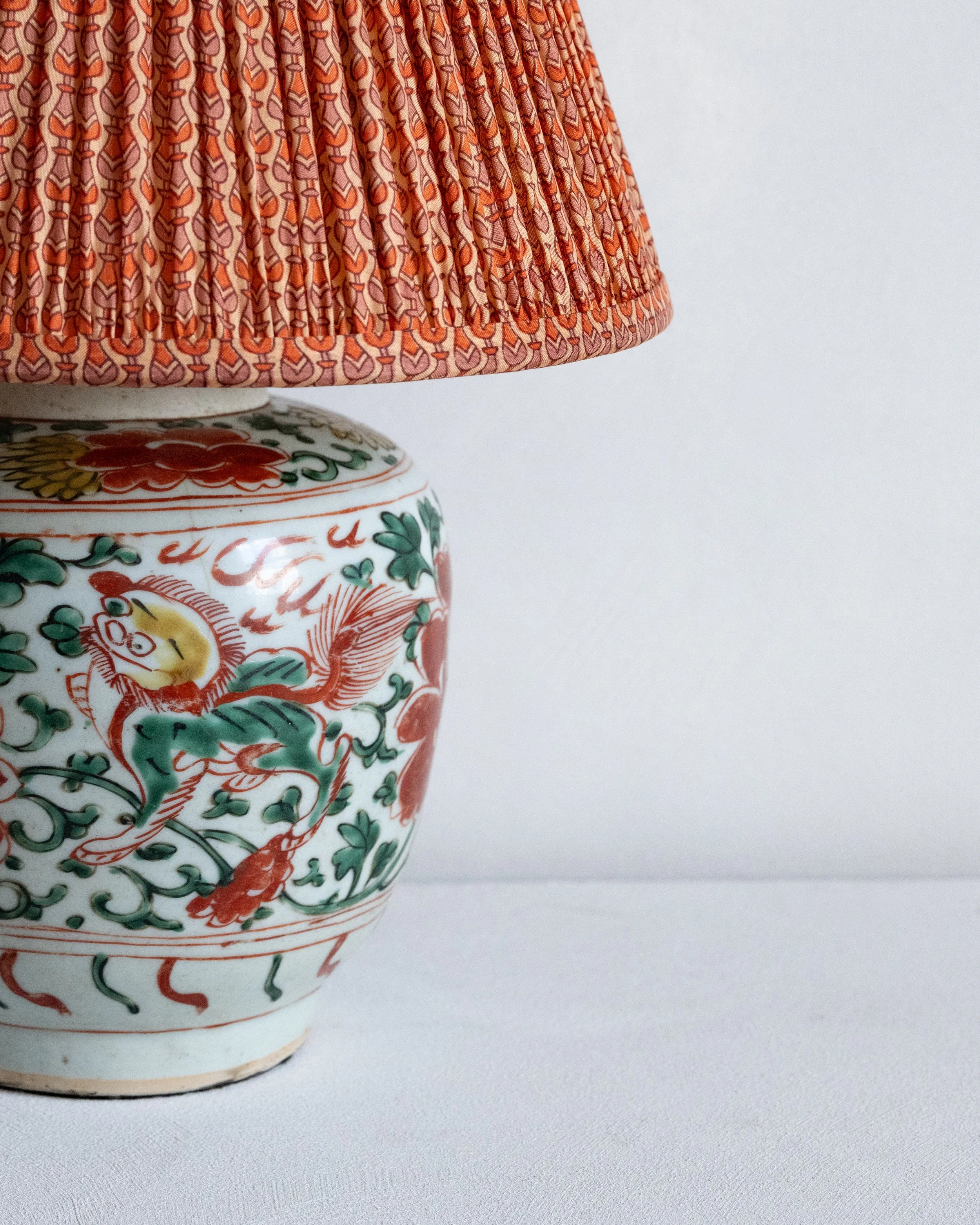 2026_08_Arte House_E-Comm_17th-Century Chinese Wucai Phoenix Jar Lamp with Silk Sari Shade_1.jpg