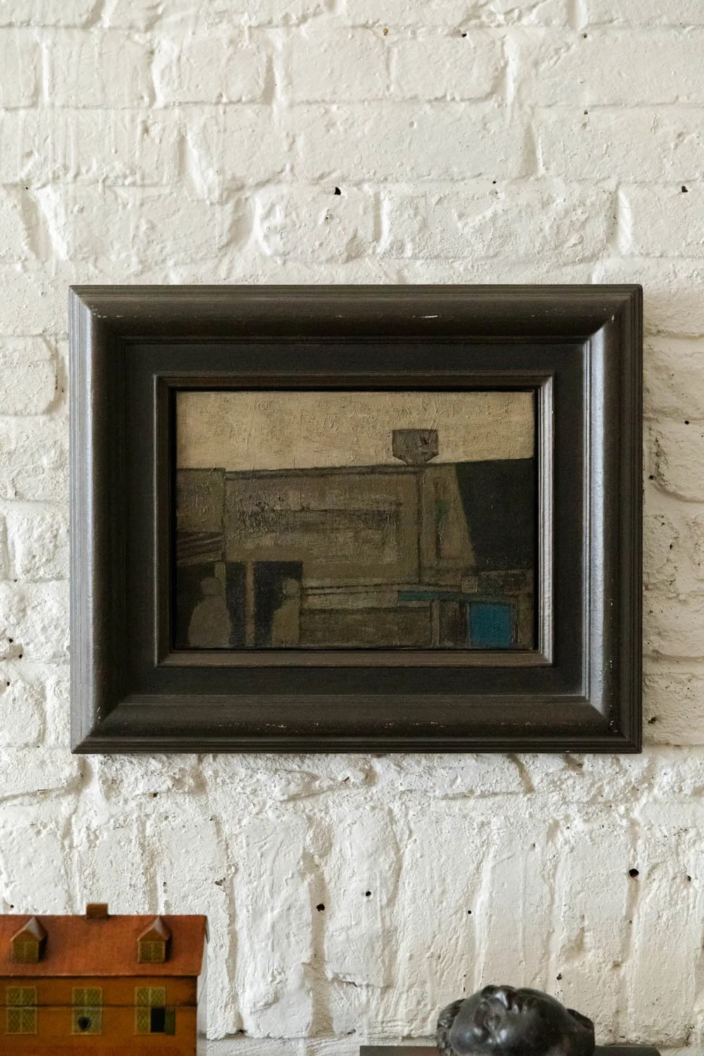 Men in Sheds by Prunella Clough, 1955
