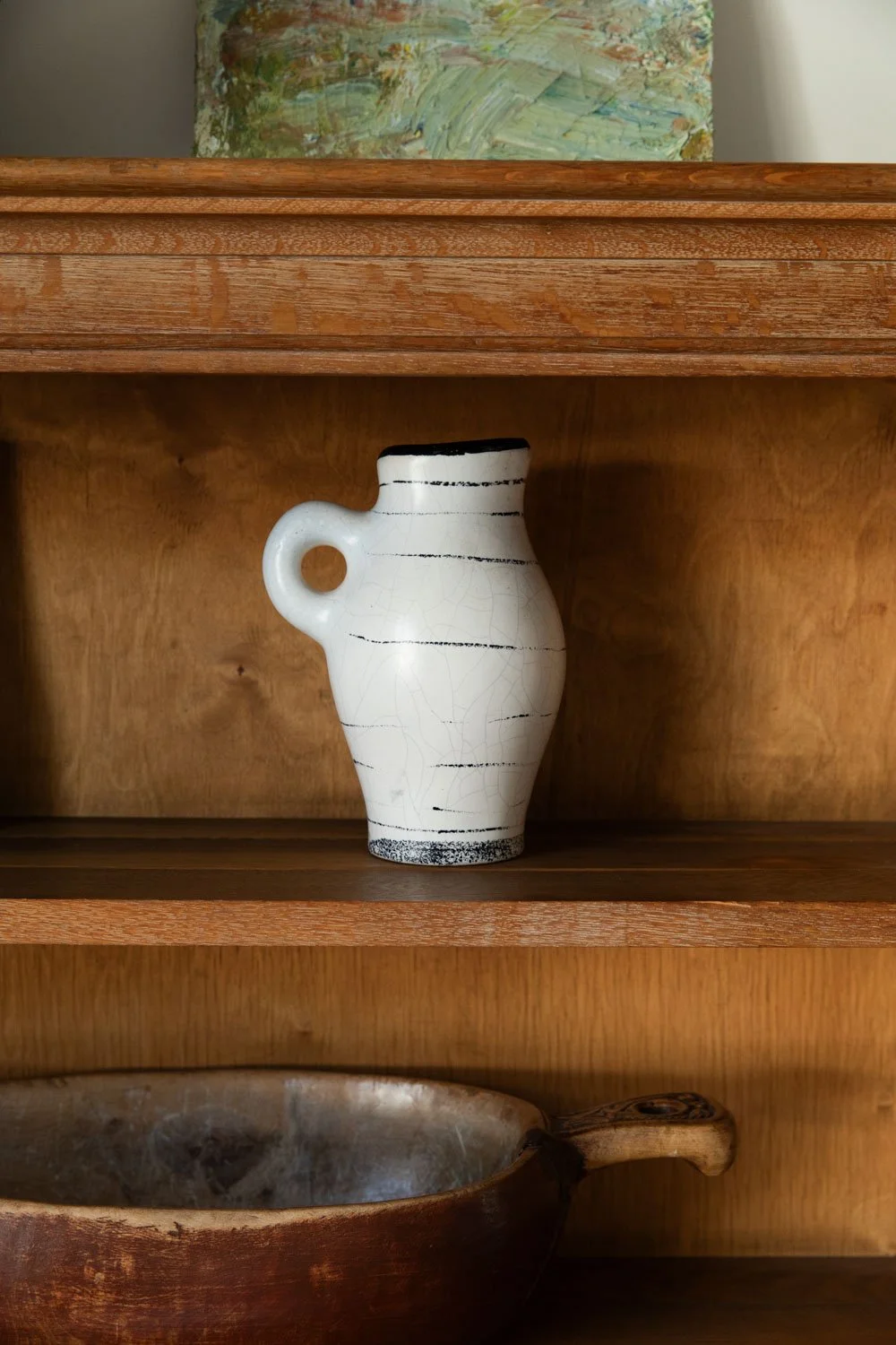 Striped White Jug with Red Interior by Denise Gatard-9.jpg