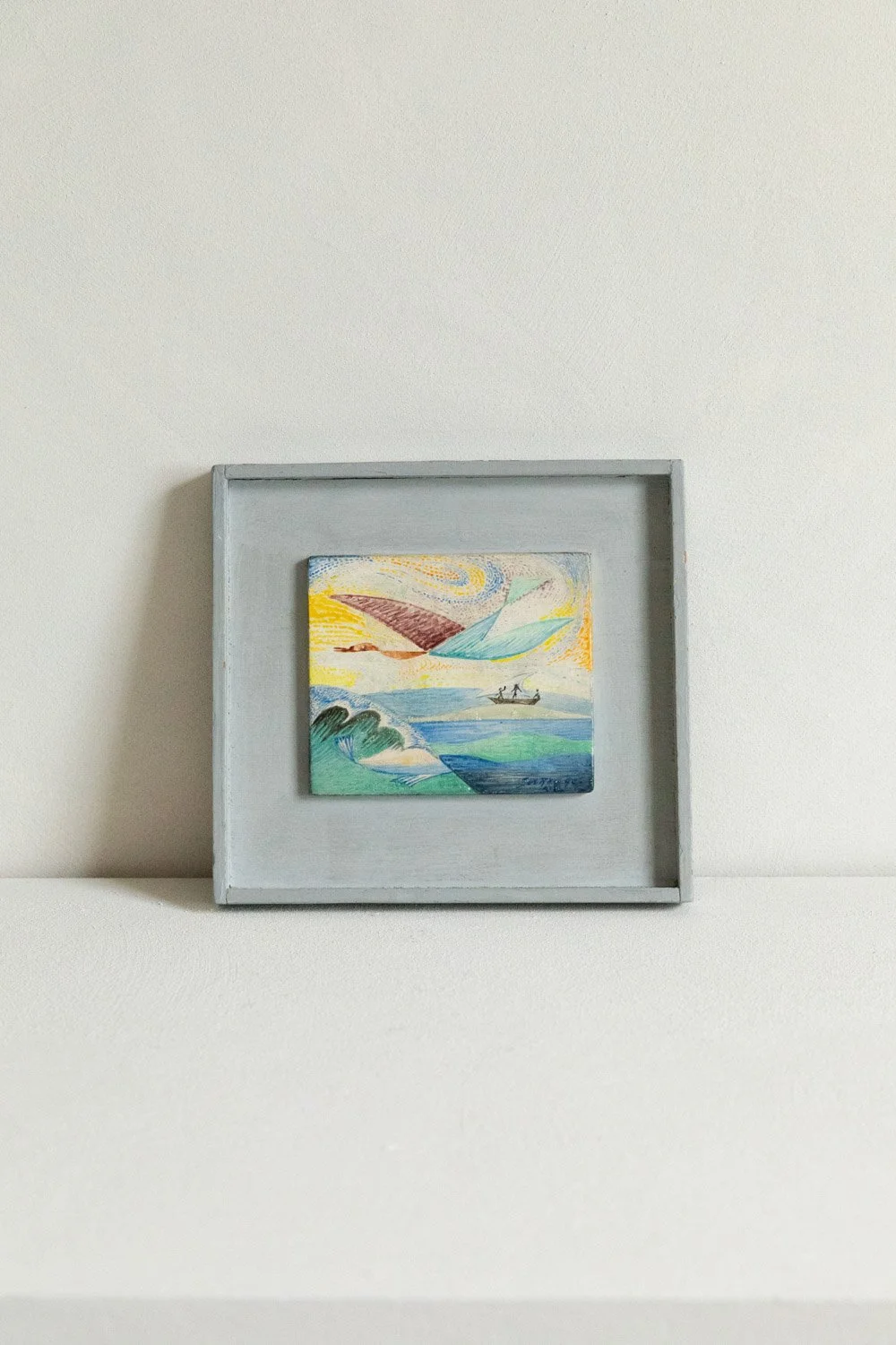 Composition à l'oiseau” by Léopold Survage