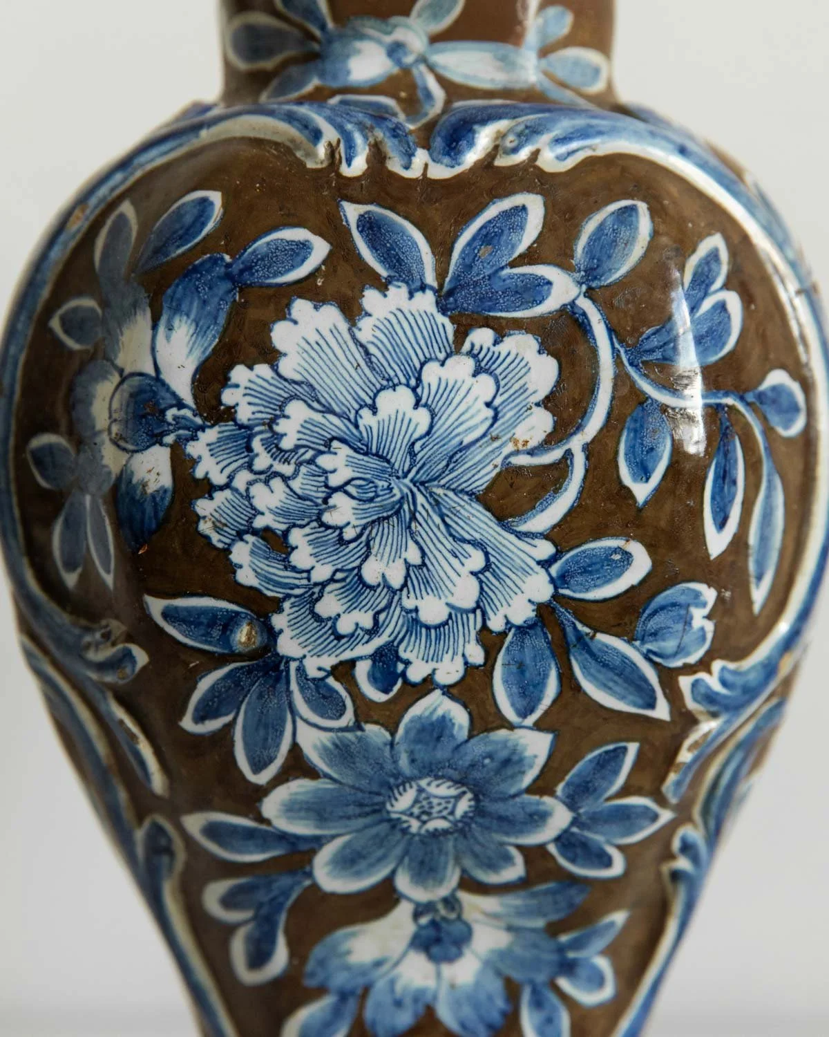 Dutch Delft Faience Vase, 18th Century-4.jpg