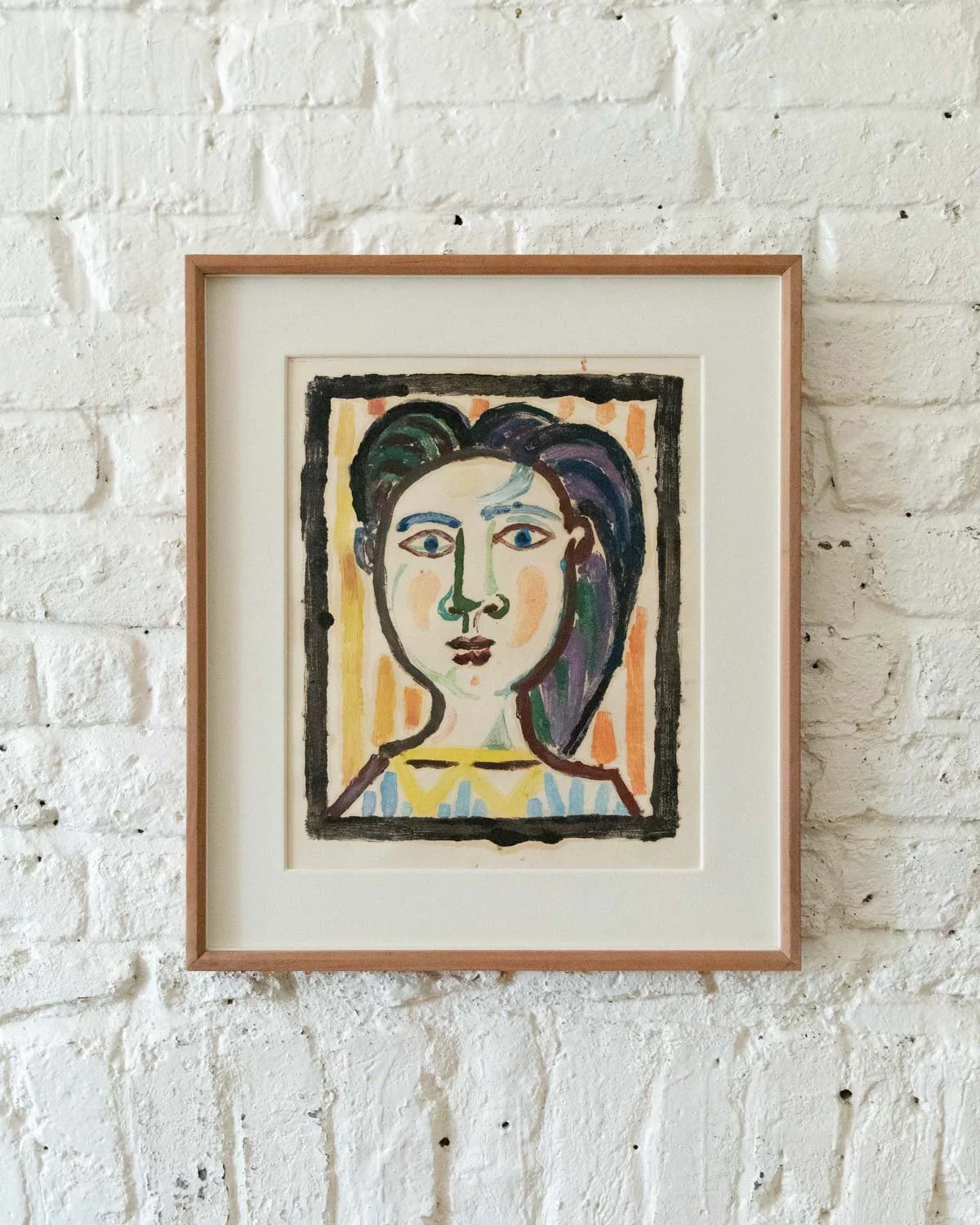 Buste de Femme (Jaune) by Carlos Carnero, circa 1950-3.jpg