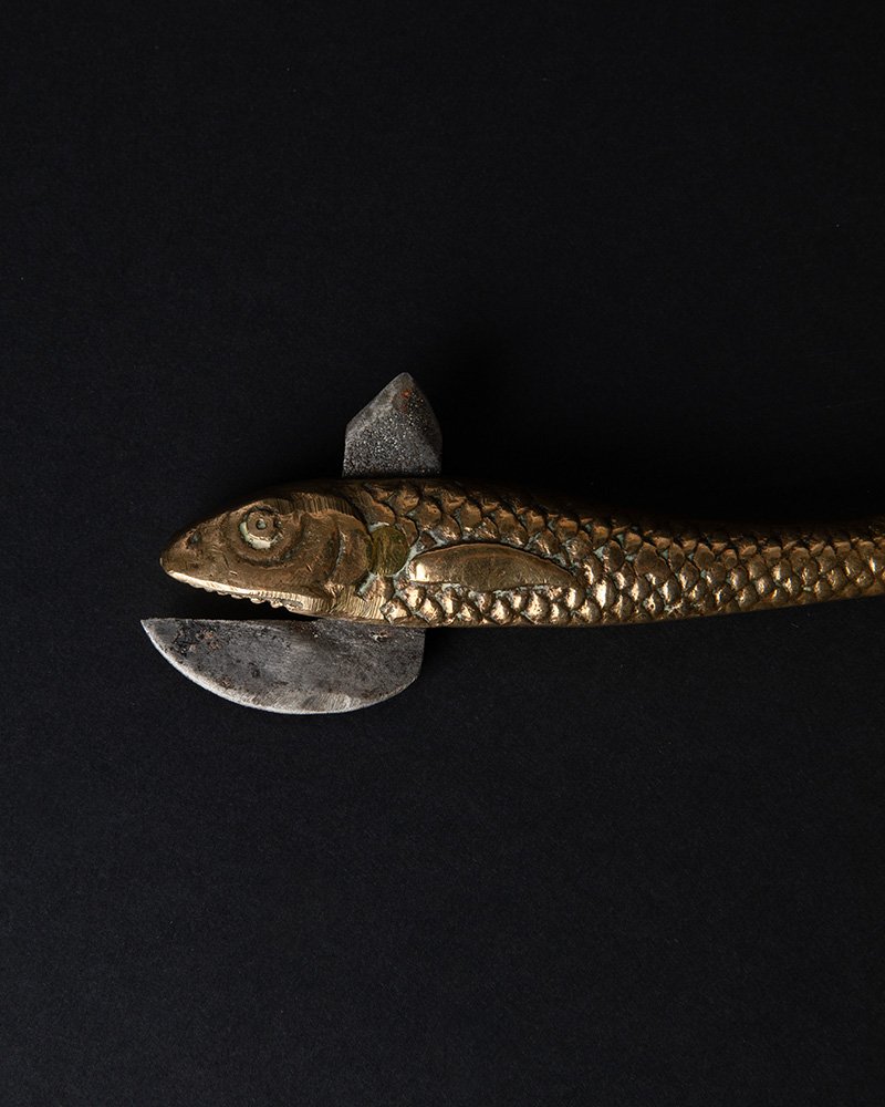 Rare Brass Fish-Shaped Tin Opener 2.jpg