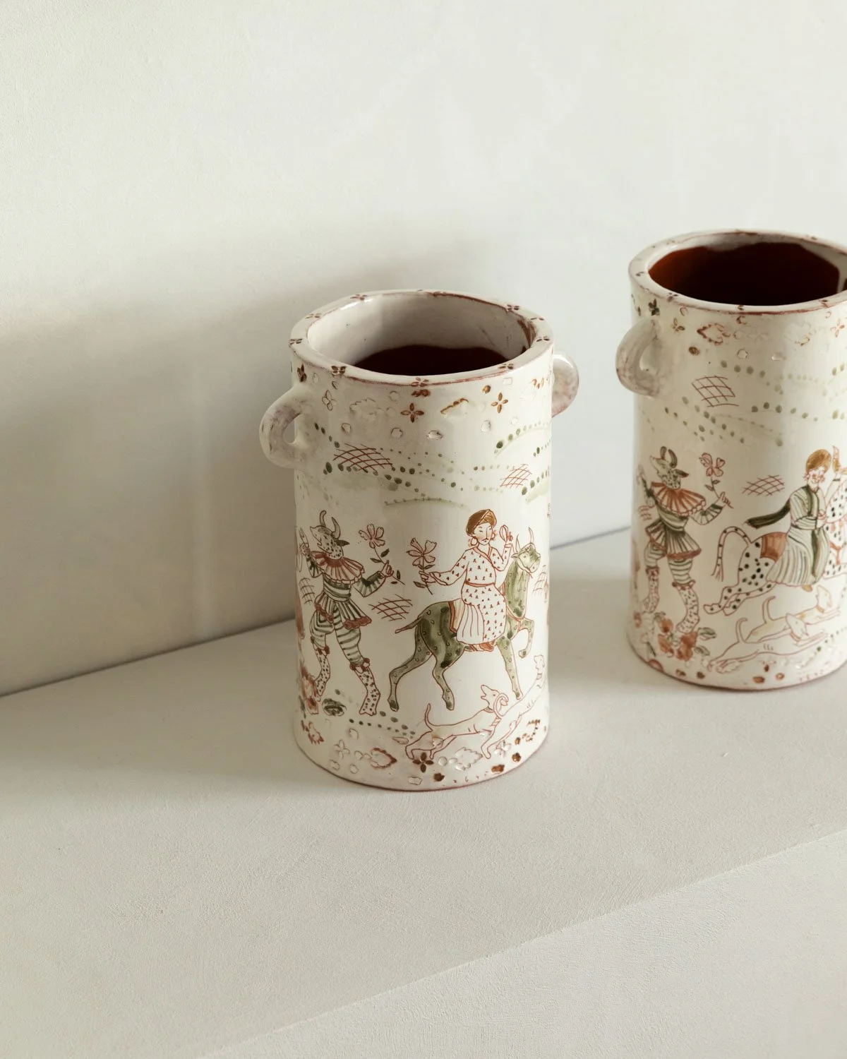 Handbuilt Sgraffito Terracotta Vase by 1690-9.jpg