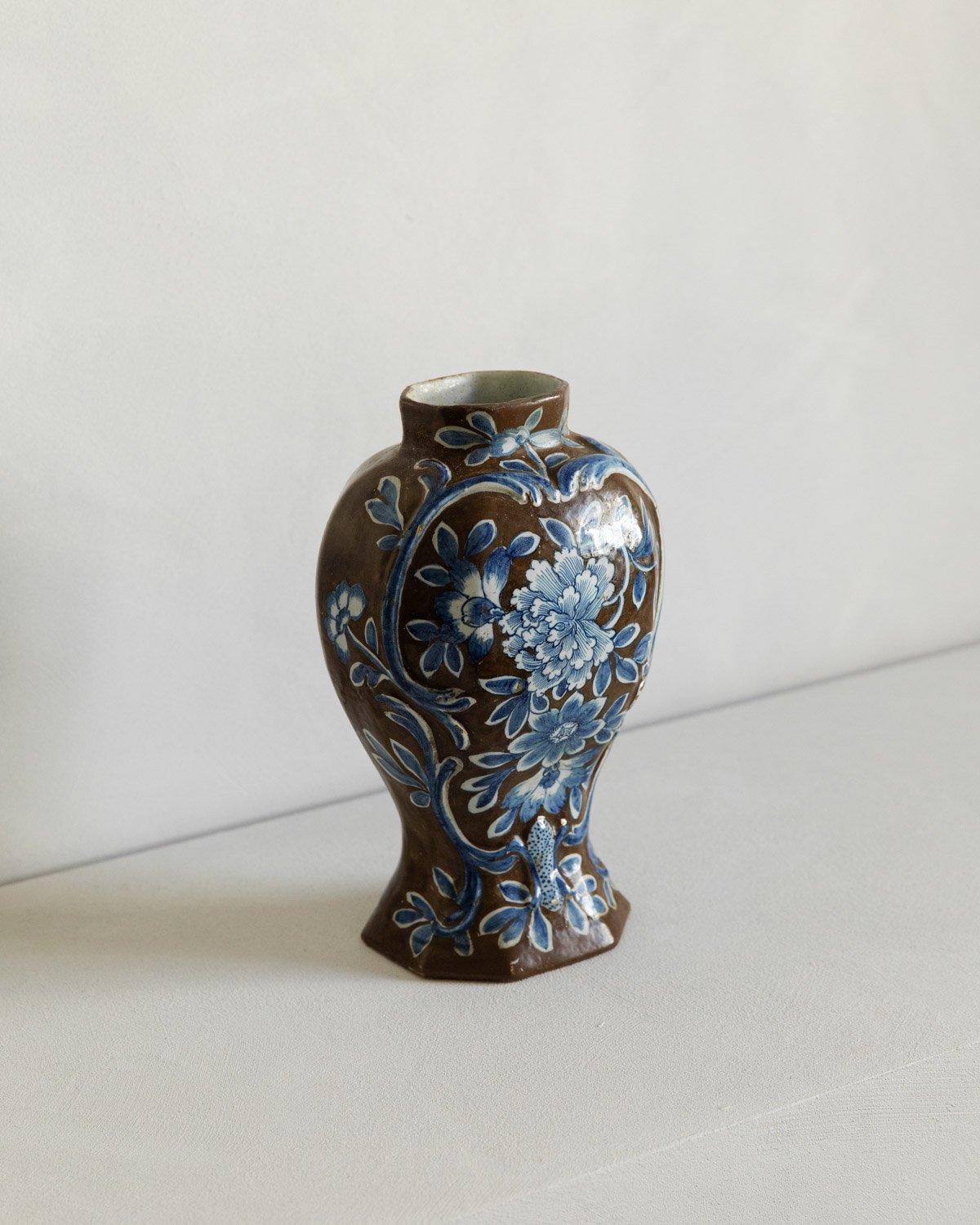 Dutch Delft Faience Vase, 18th Century-5.jpg