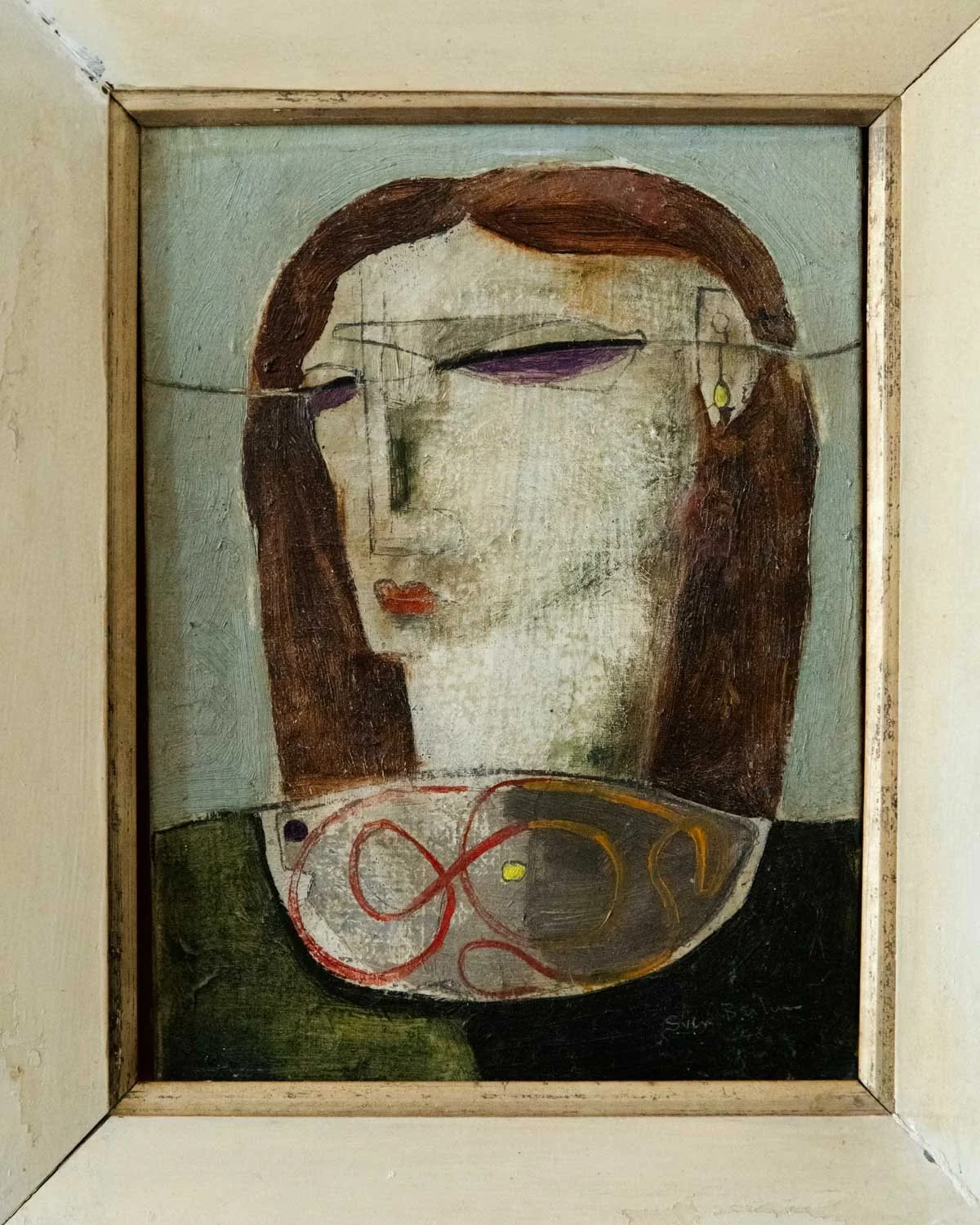 Woman with Violet Eyes by Sven Berlin, 1946 2-3.jpg