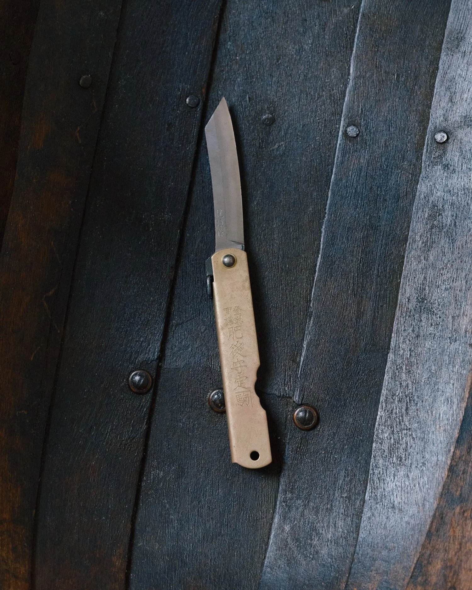 Niwaki Blue Steel Higonokami Folding Knife